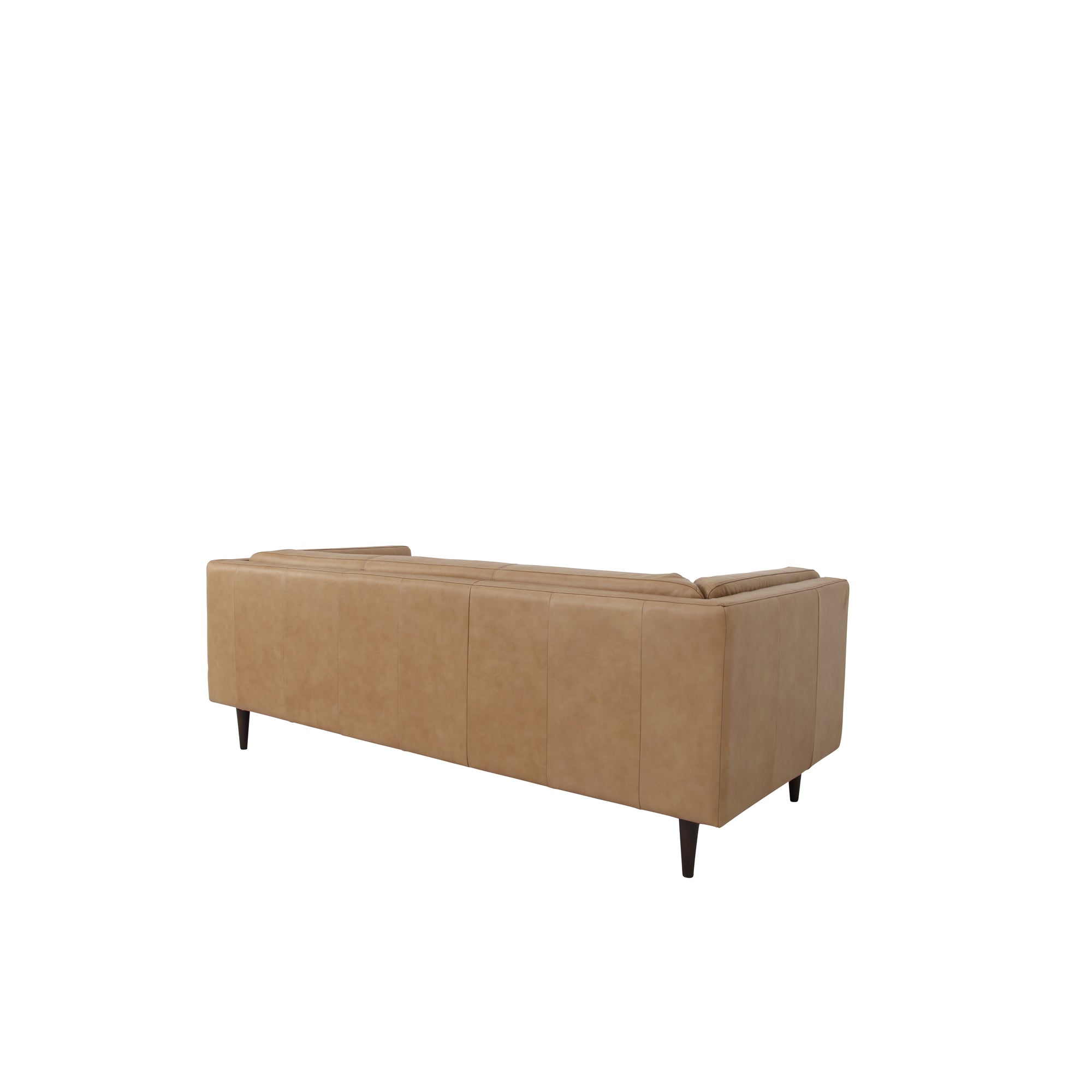 Woods Sofa Tan Leather - Central Designs