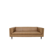 Woods Sofa Tan Leather - Central Designs