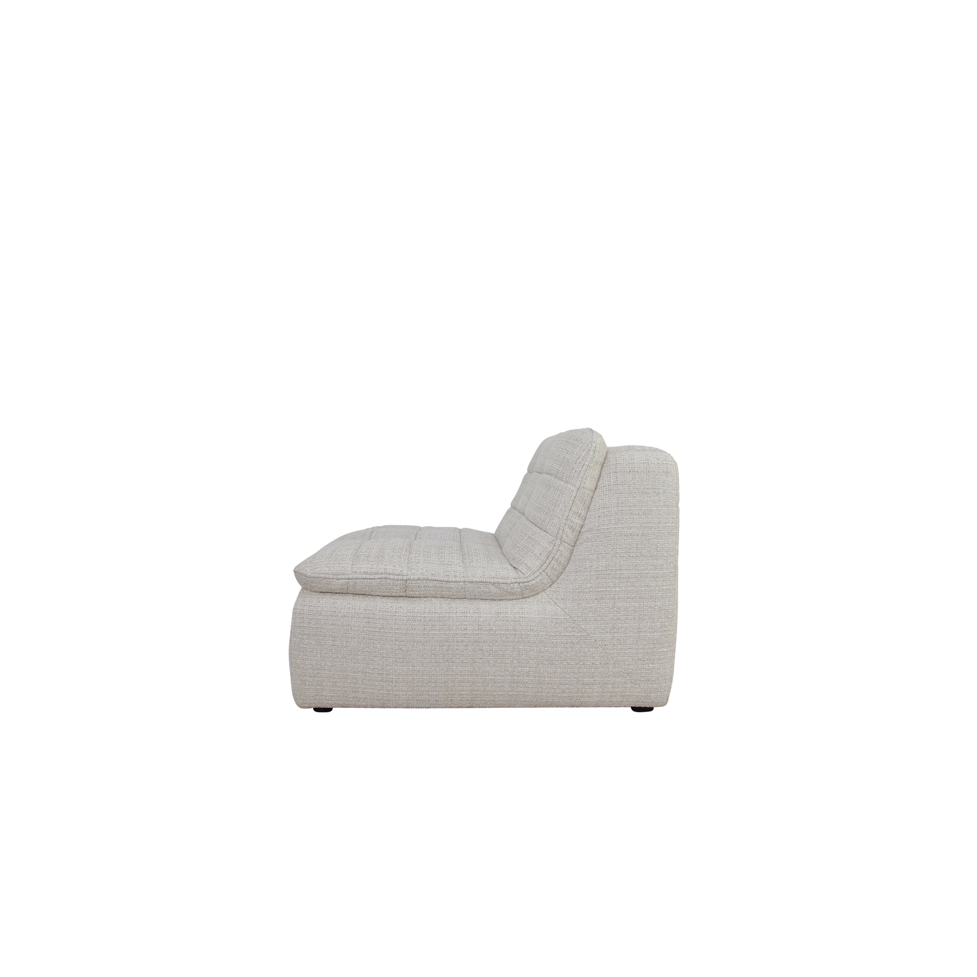 Lino Slipper Chair Textured Oat - Central Designs