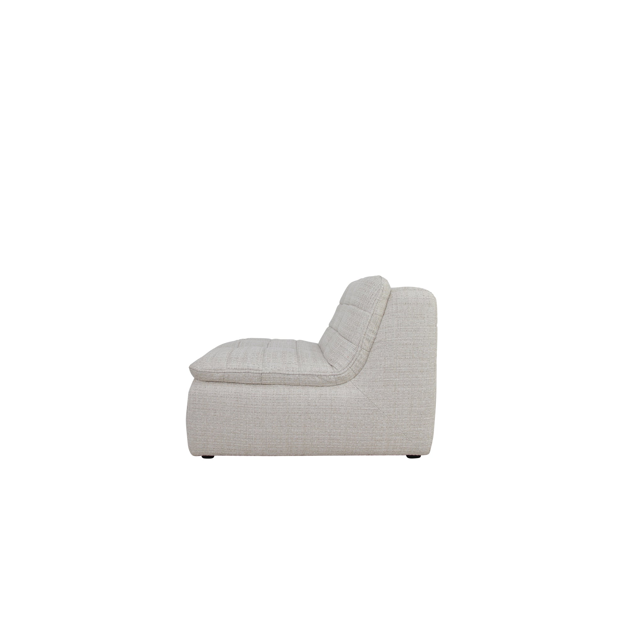 Lino Slipper Chair Textured Oat - Central Designs