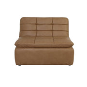 Lino Slipper Chair Tan Leather - Central Designs