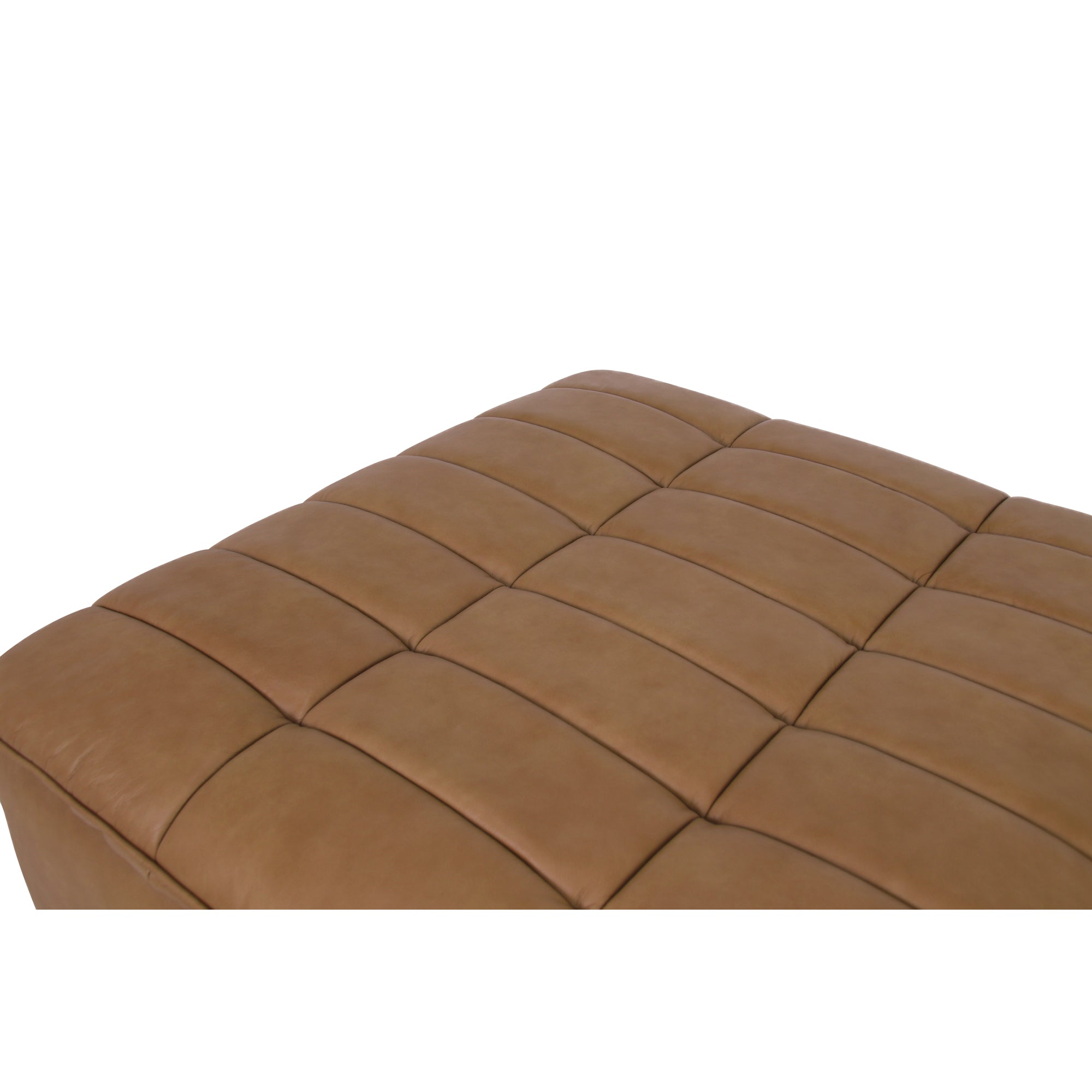 Lino Ottoman Tan Leather