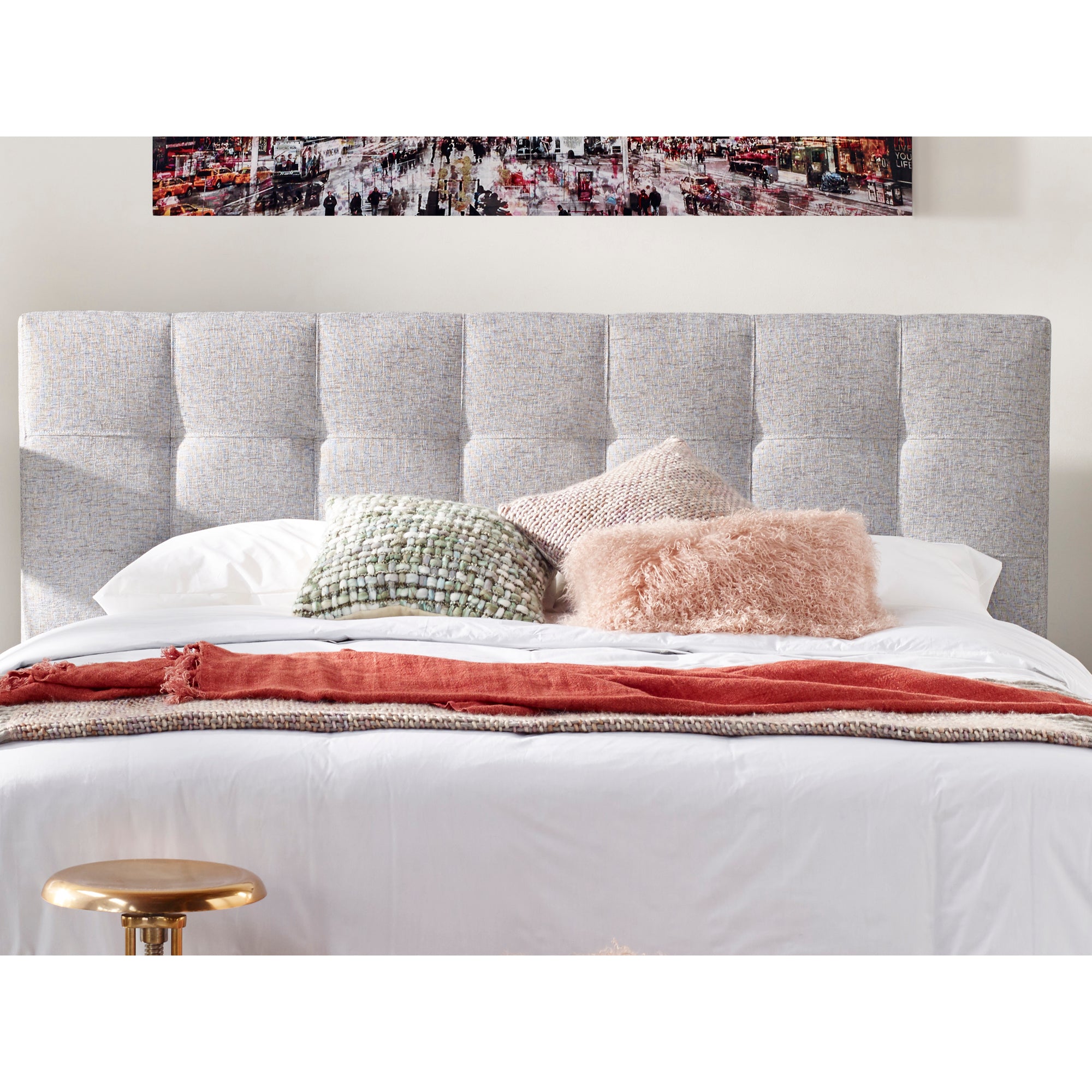 Lamb Fur Pillow Pink