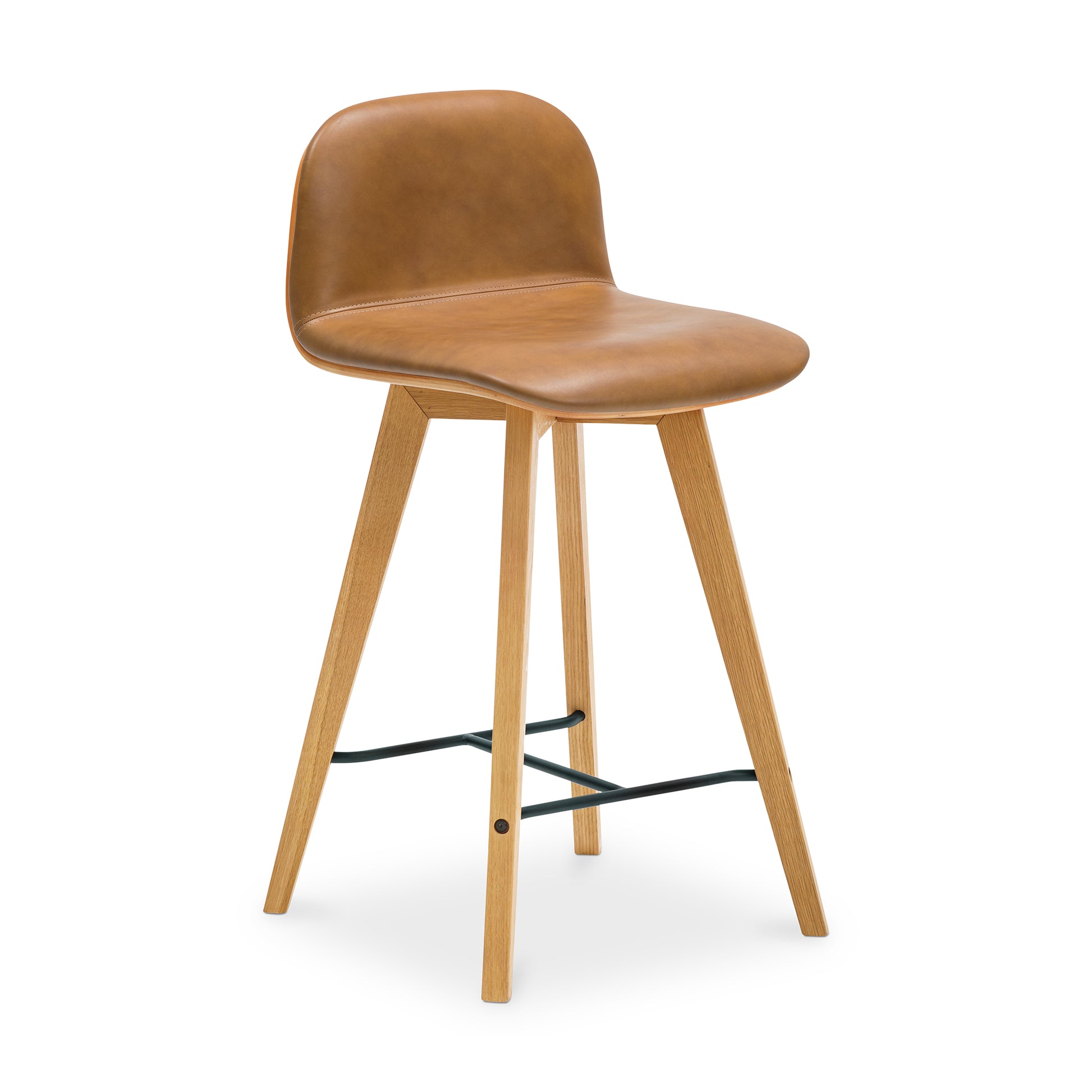 Napoli Leather Counter Stool - Central Designs