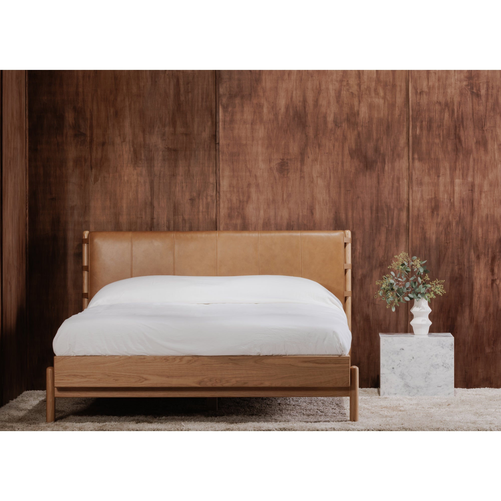 Colby Queen Bed Brown
