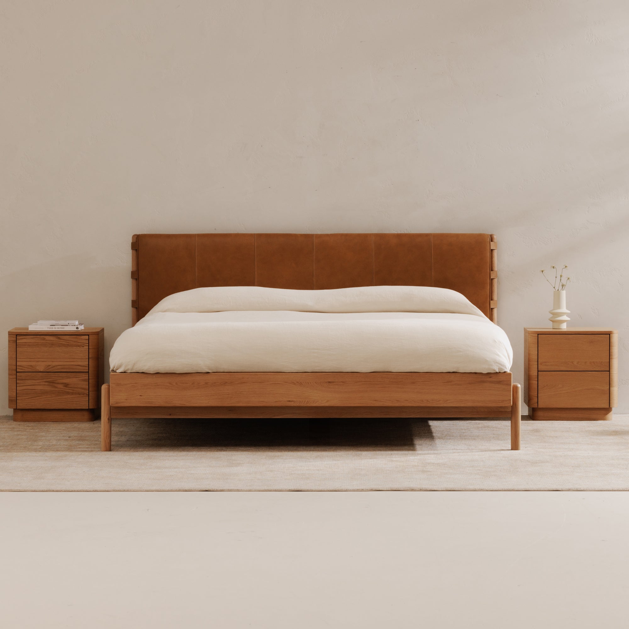 Colby Queen Bed Brown