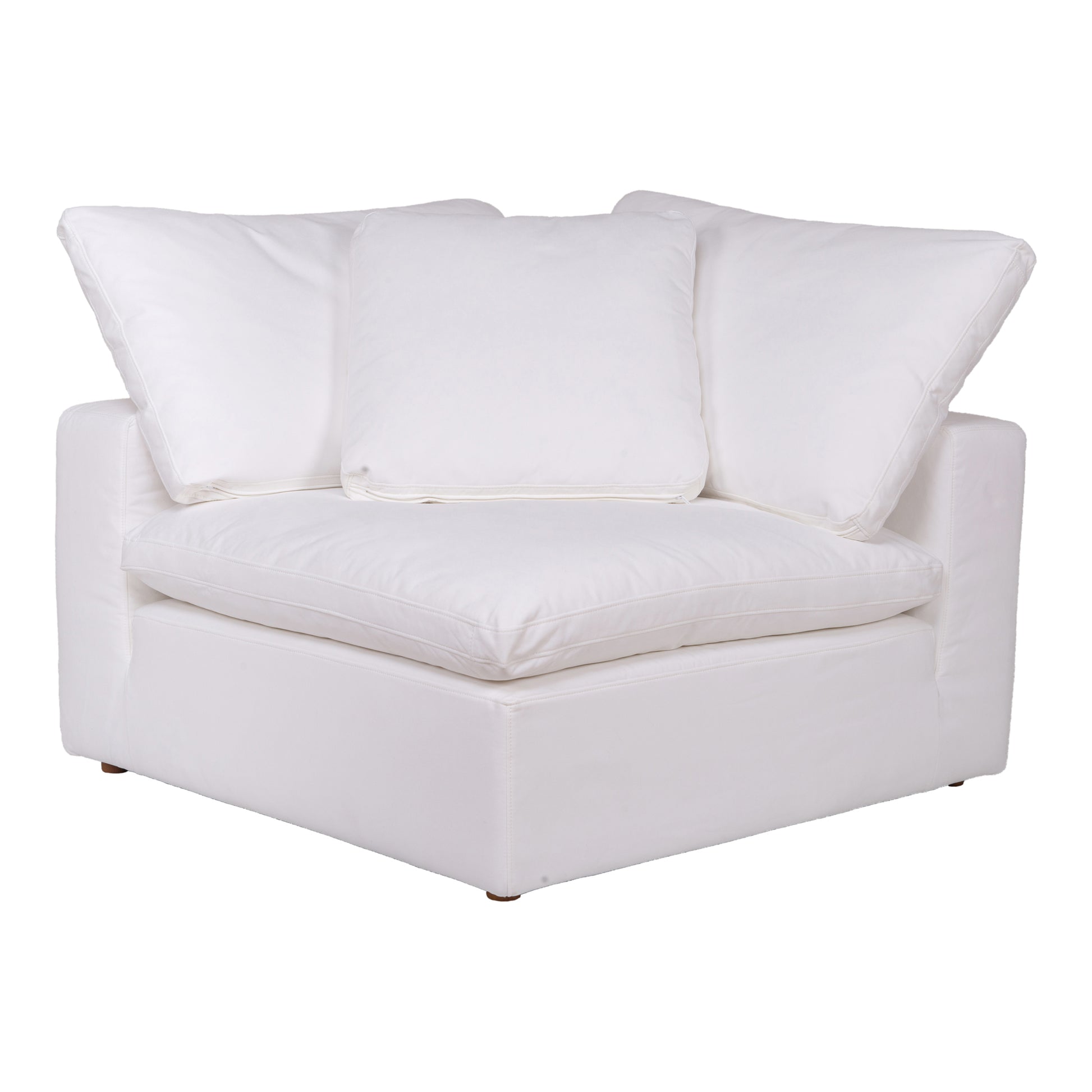 Clay Corner Chair Cream White - Central Designs