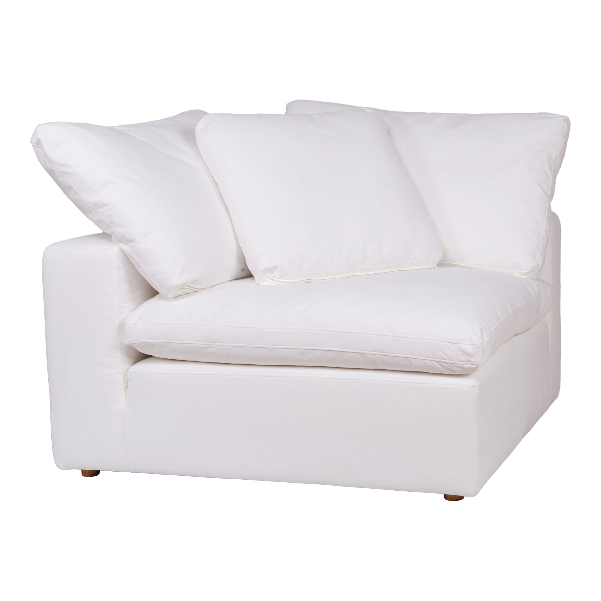 Clay Corner Chair Cream White - Central Designs
