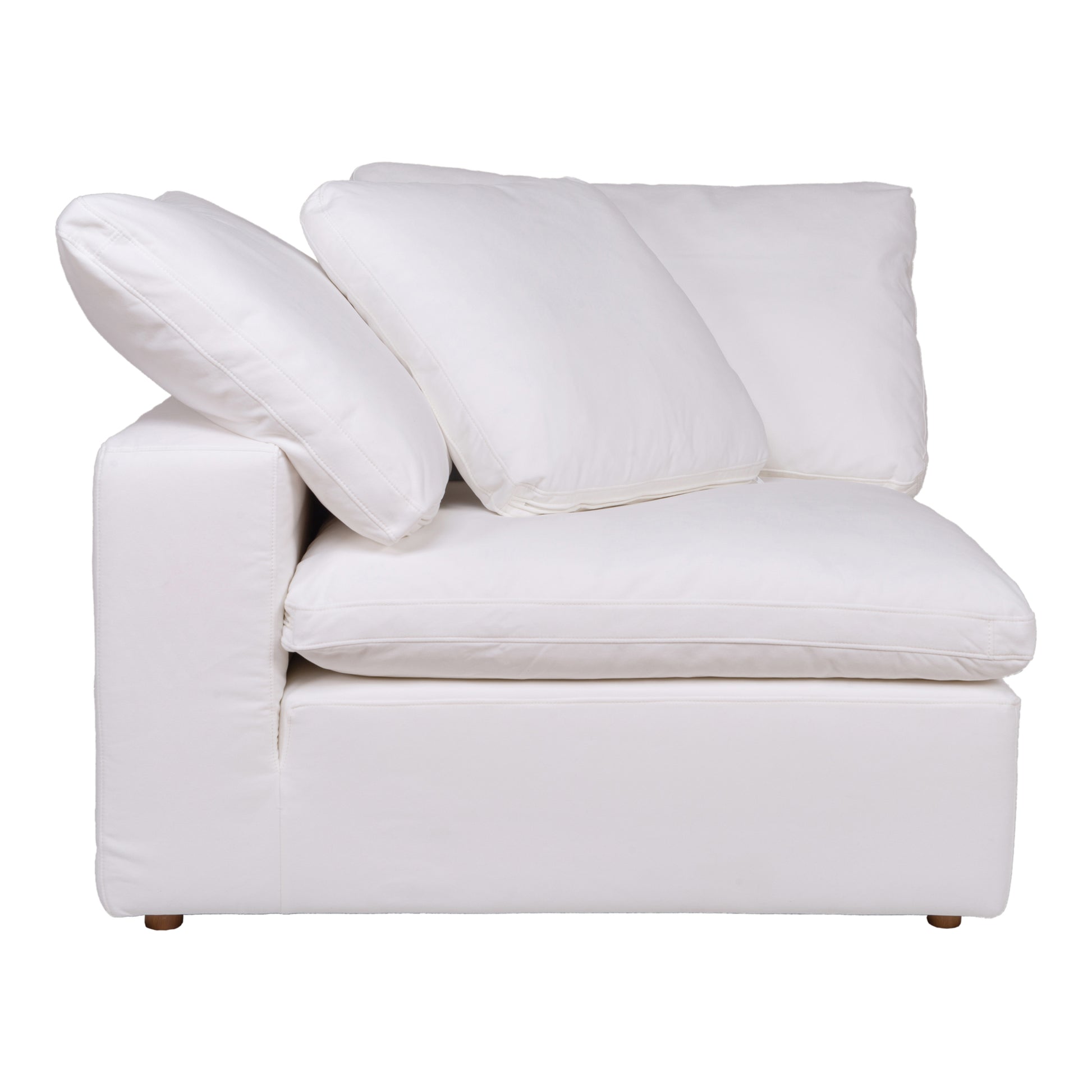 Clay Corner Chair Cream White - Central Designs