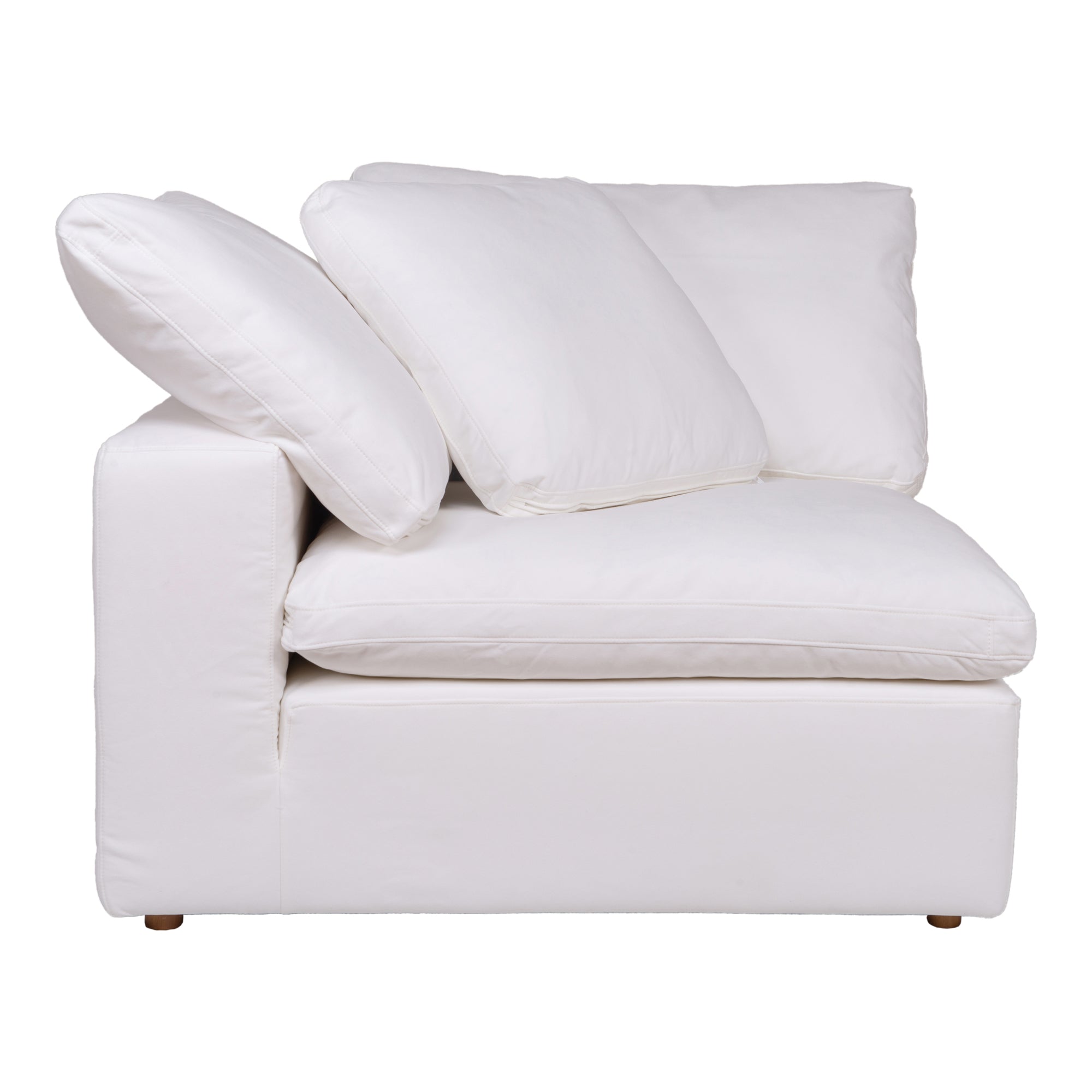 Clay Corner Chair Cream White - Central Designs