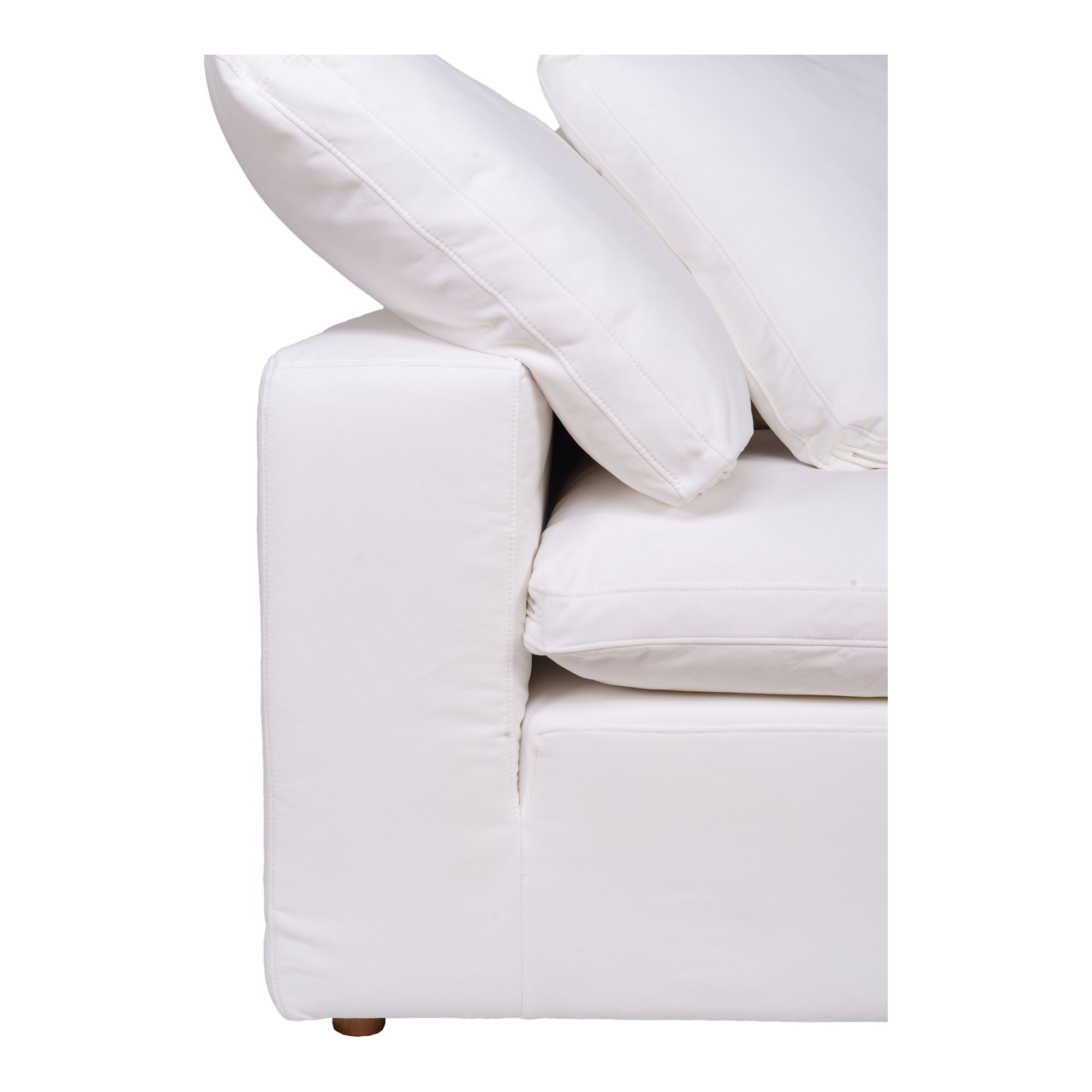 Clay Corner Chair Cream White - Central Designs
