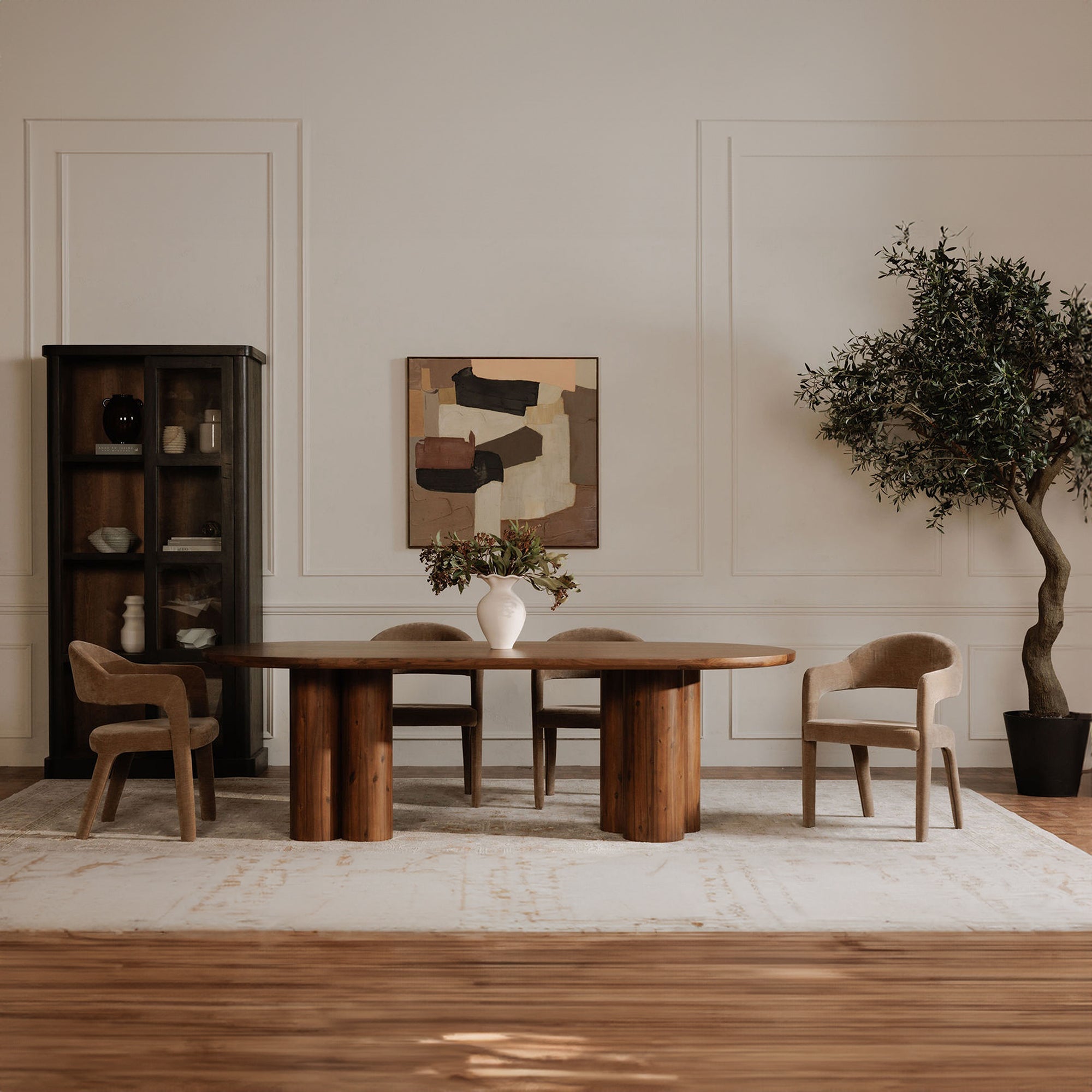 Martens Dining Chair Camel - Central Designs