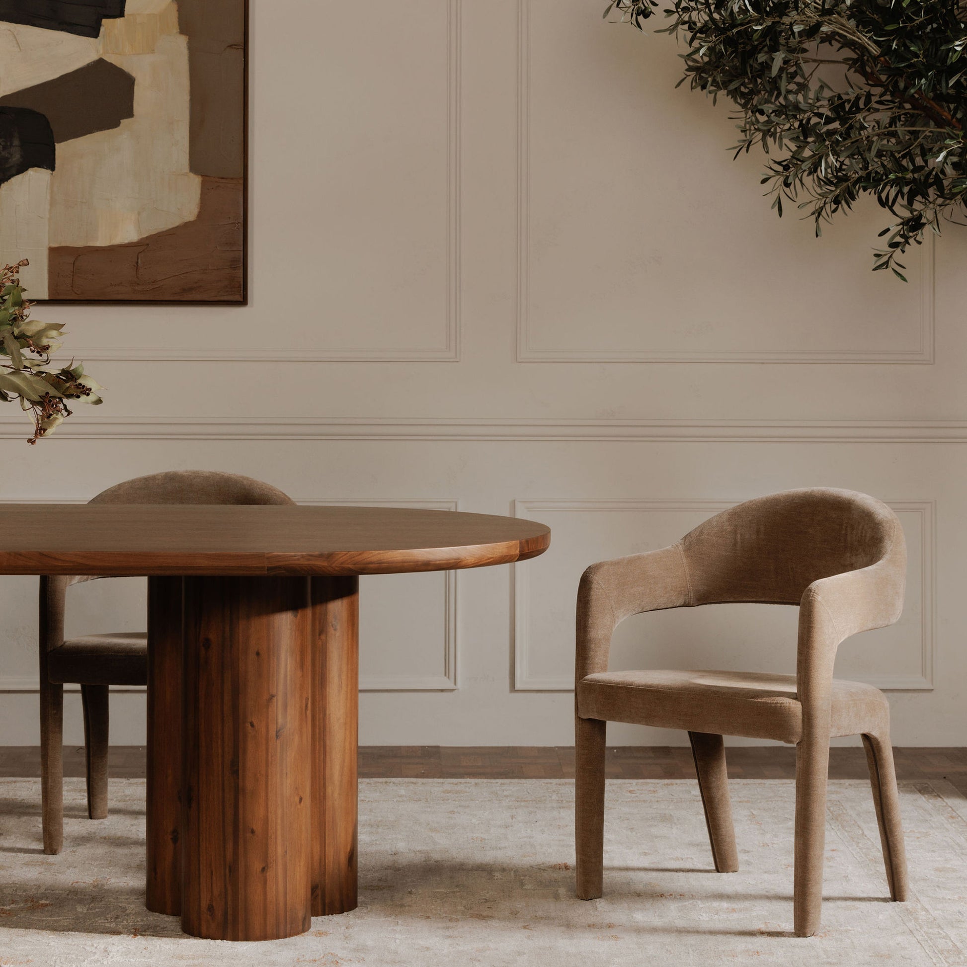Martens Dining Chair Camel - Central Designs