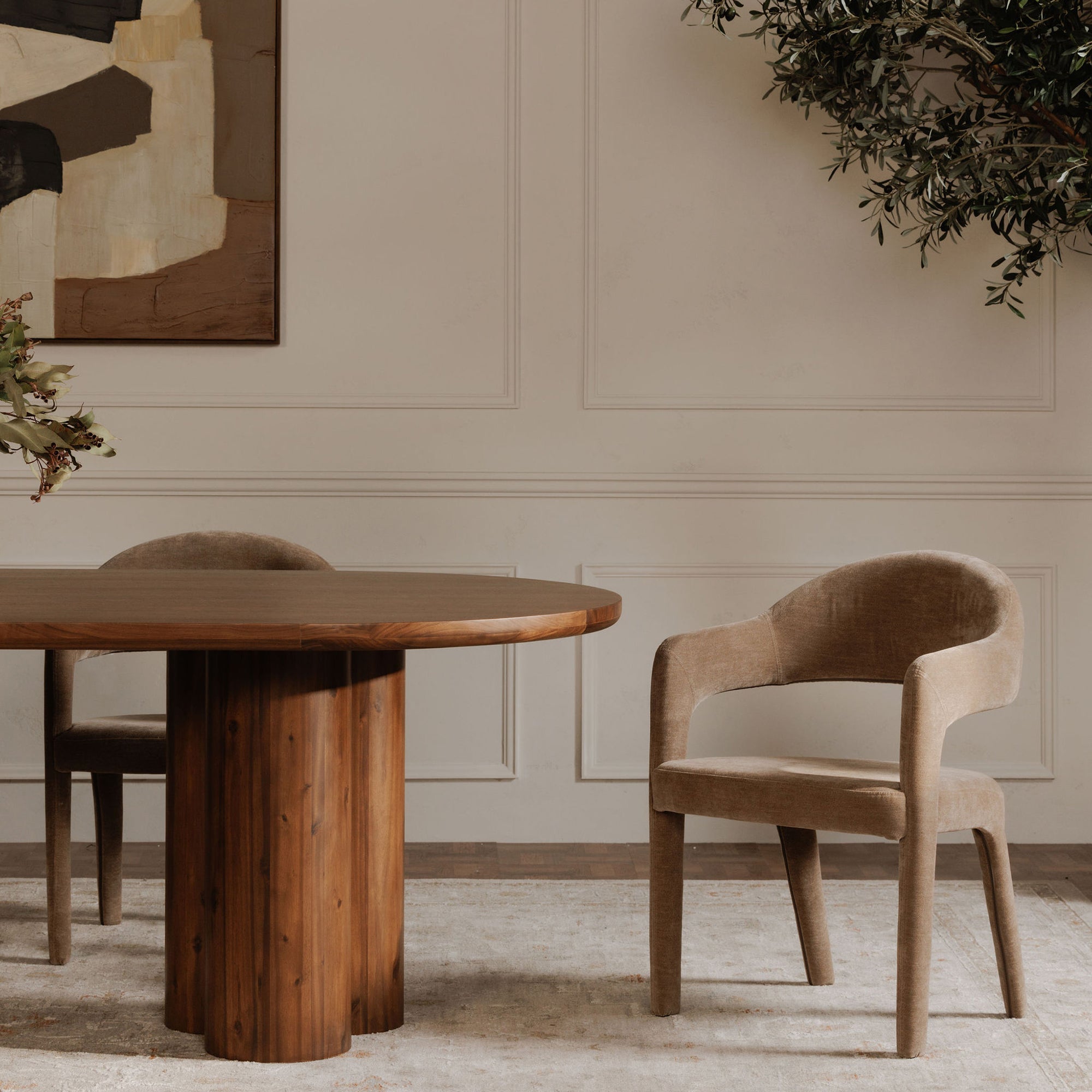 Martens Dining Chair Camel - Central Designs