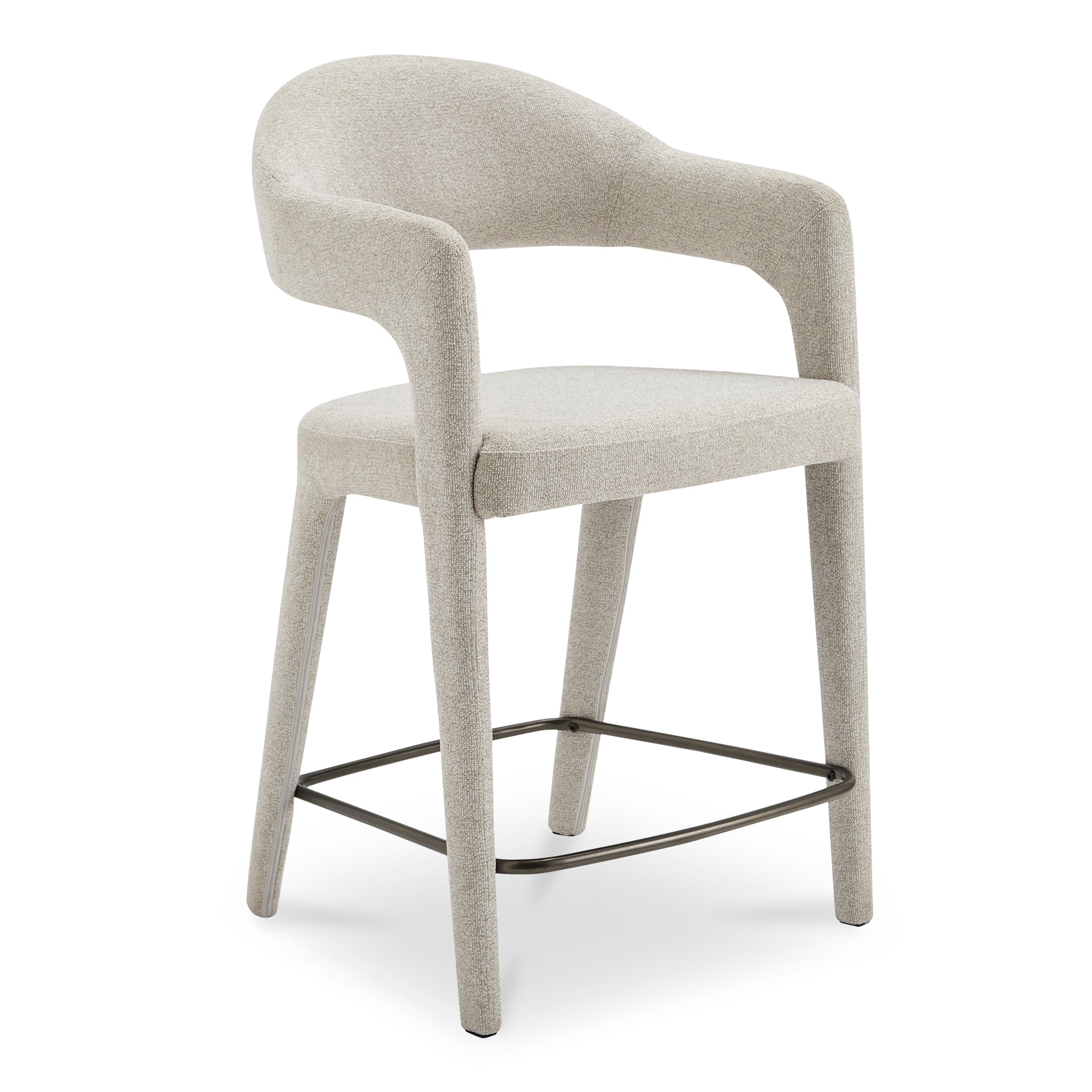 Martens Counter Stool Beige - Central Designs
