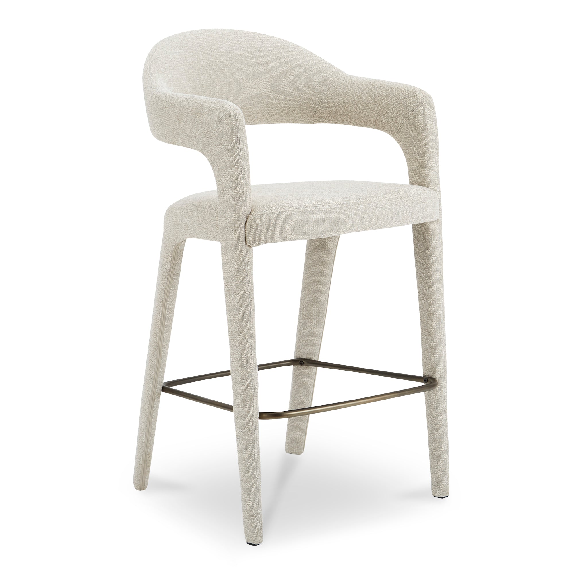 Martens Bar Stool Beige - Central Designs