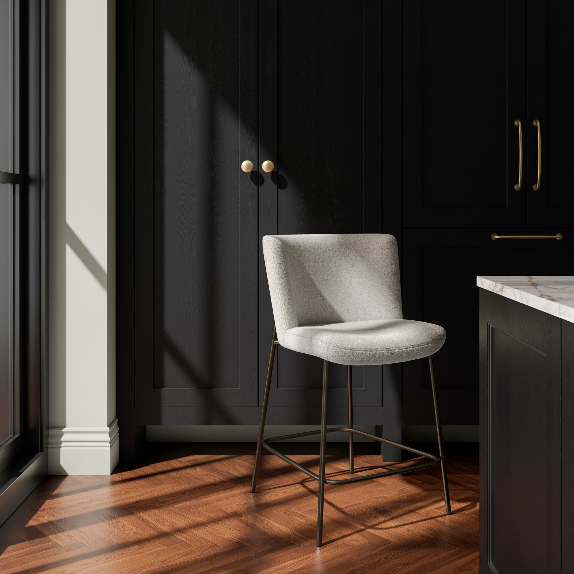 Early Counter Stool Beige - Central Designs