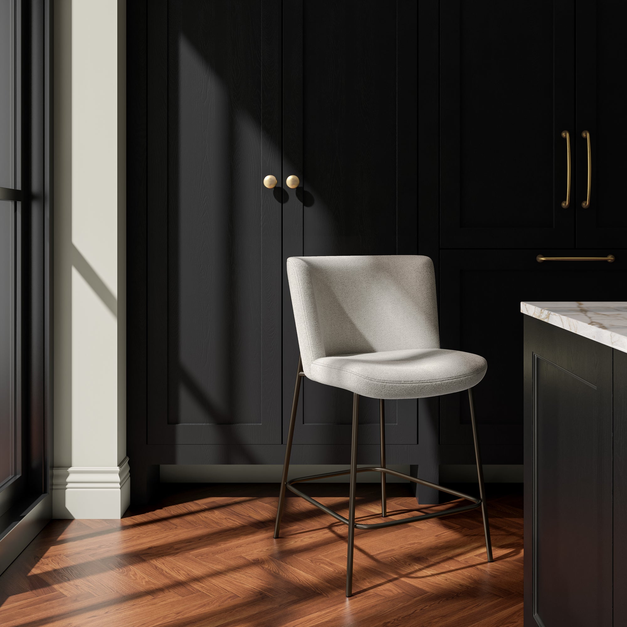 Early Counter Stool Beige - Central Designs