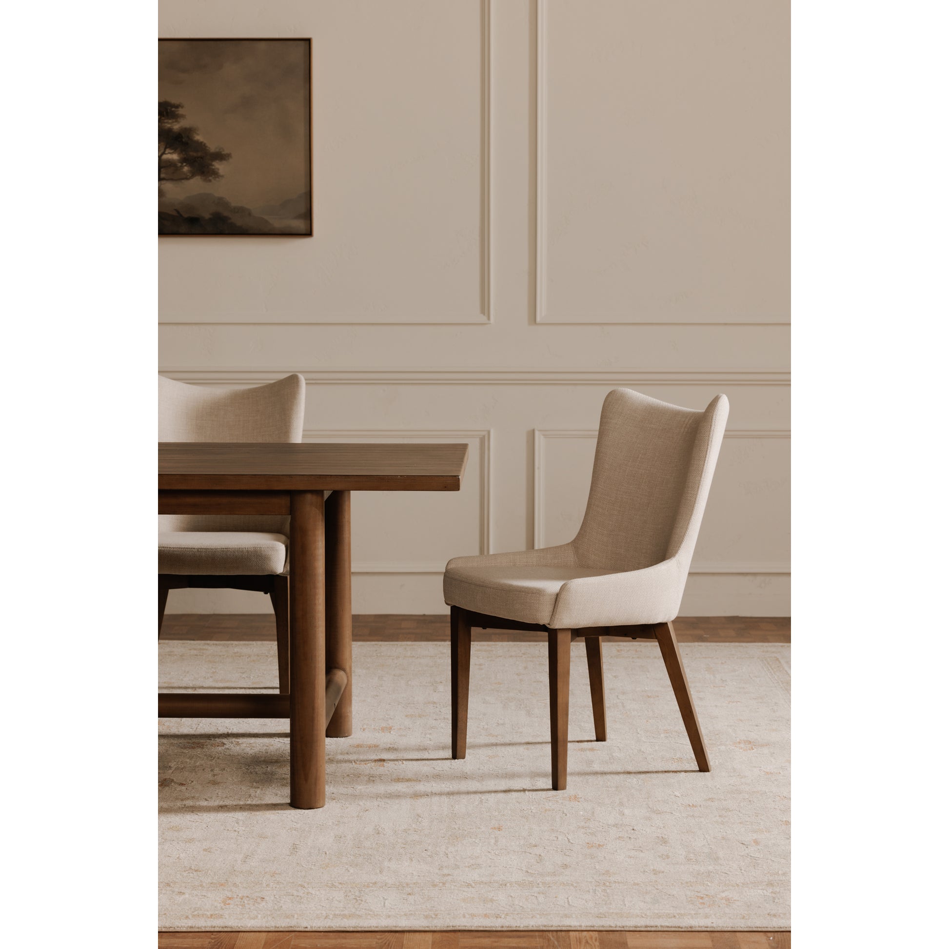 Potter Dining Chair Heather Beige - Central Designs