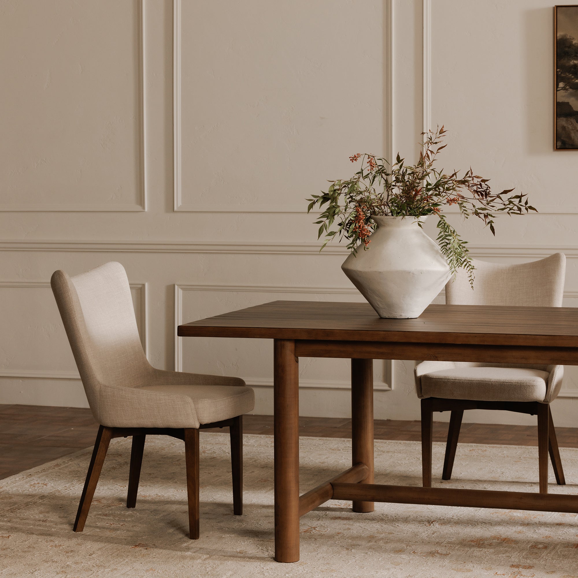 Potter Dining Chair Heather Beige - Central Designs