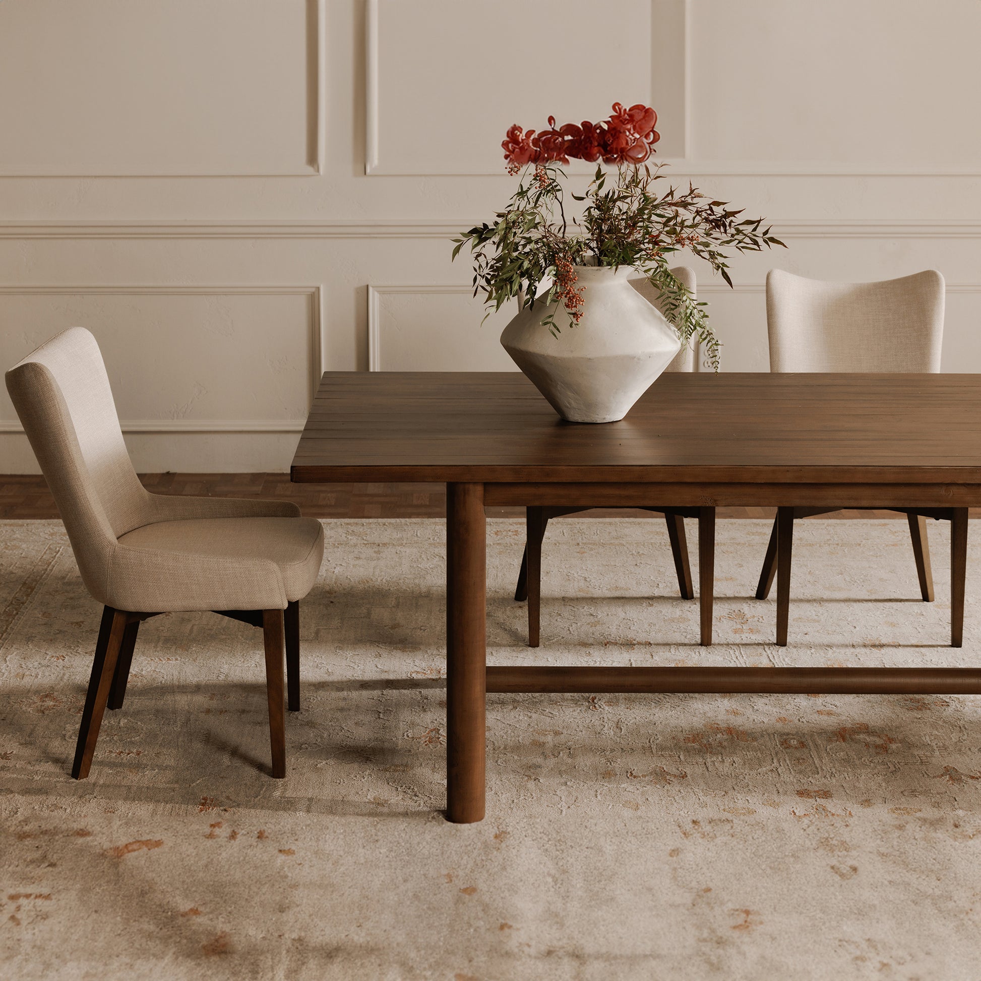 Potter Dining Chair Heather Beige - Central Designs