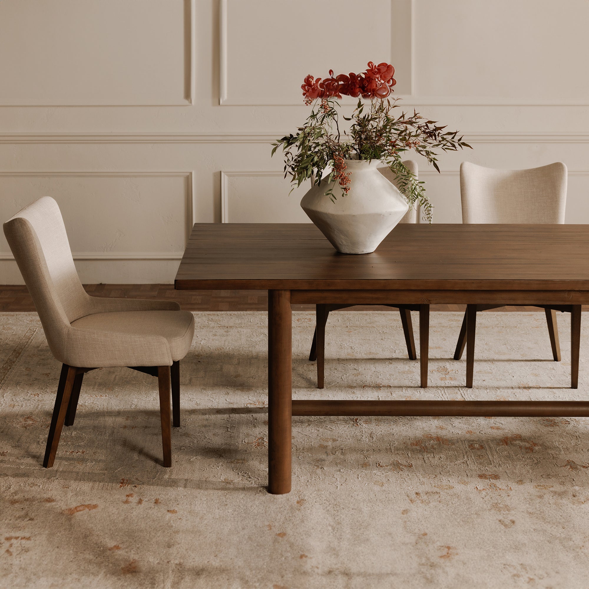 Potter Dining Chair Heather Beige - Central Designs