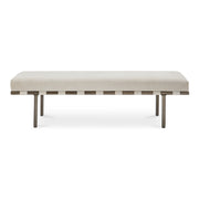 Carson Dining Bench Beige - Central Designs