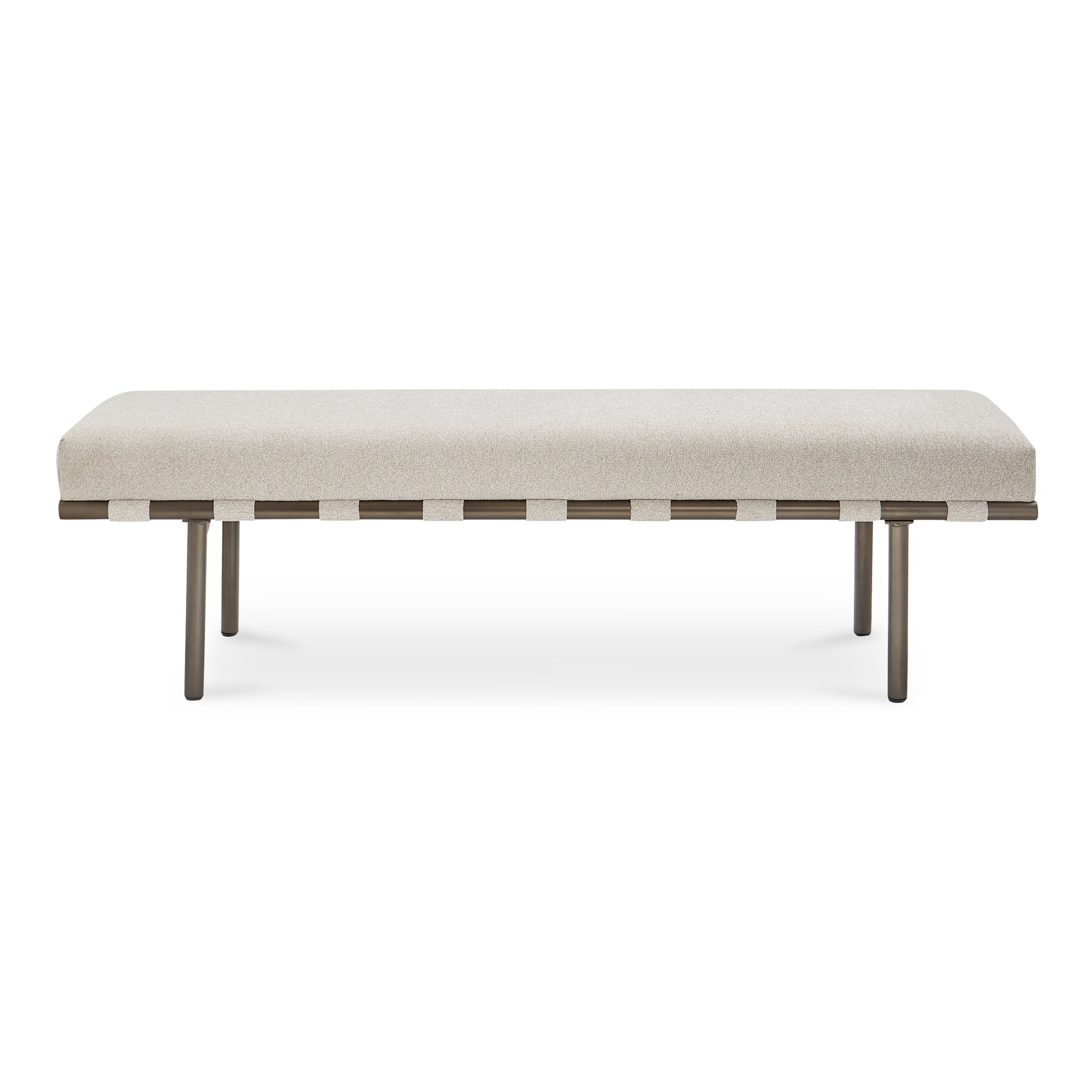 Carson Dining Bench Beige - Central Designs