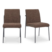 Danny Dining Chair Dark Brown Set of Two
