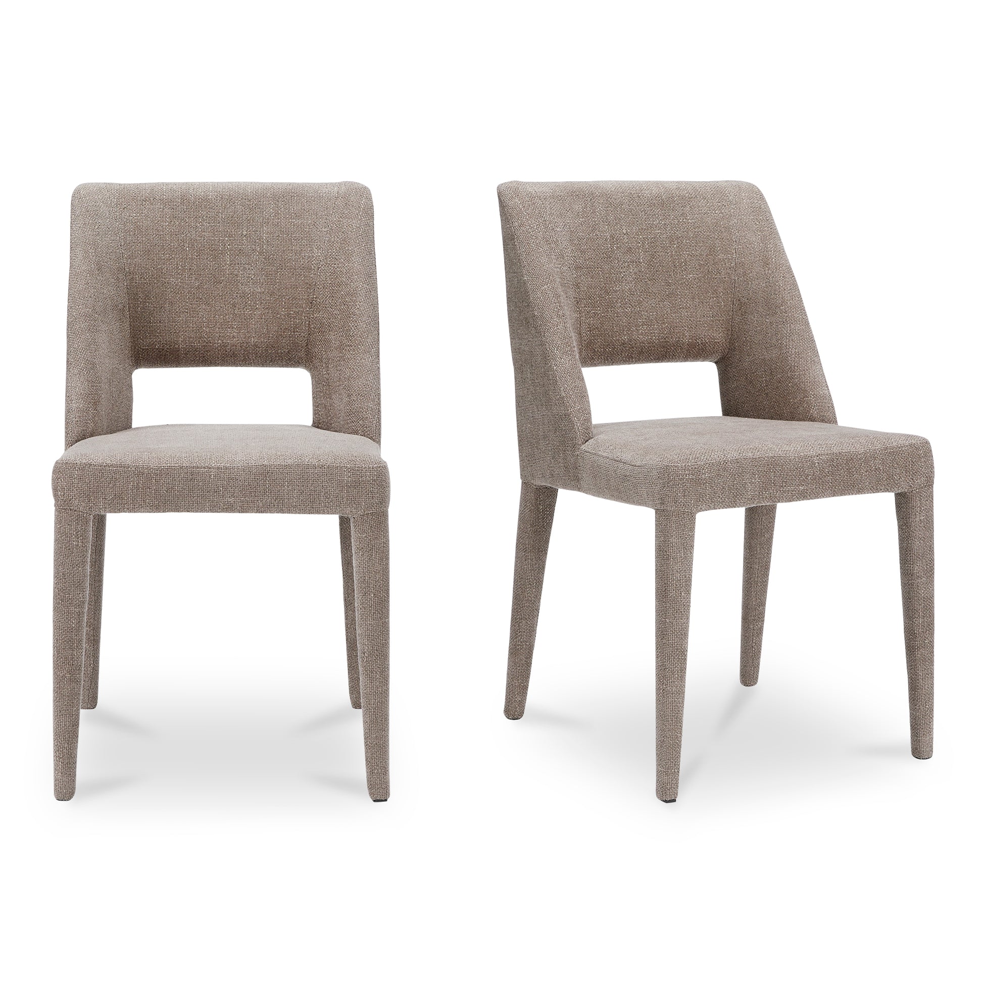 Joyce Dining Chair Light Brown - Set of Two - Central Designs