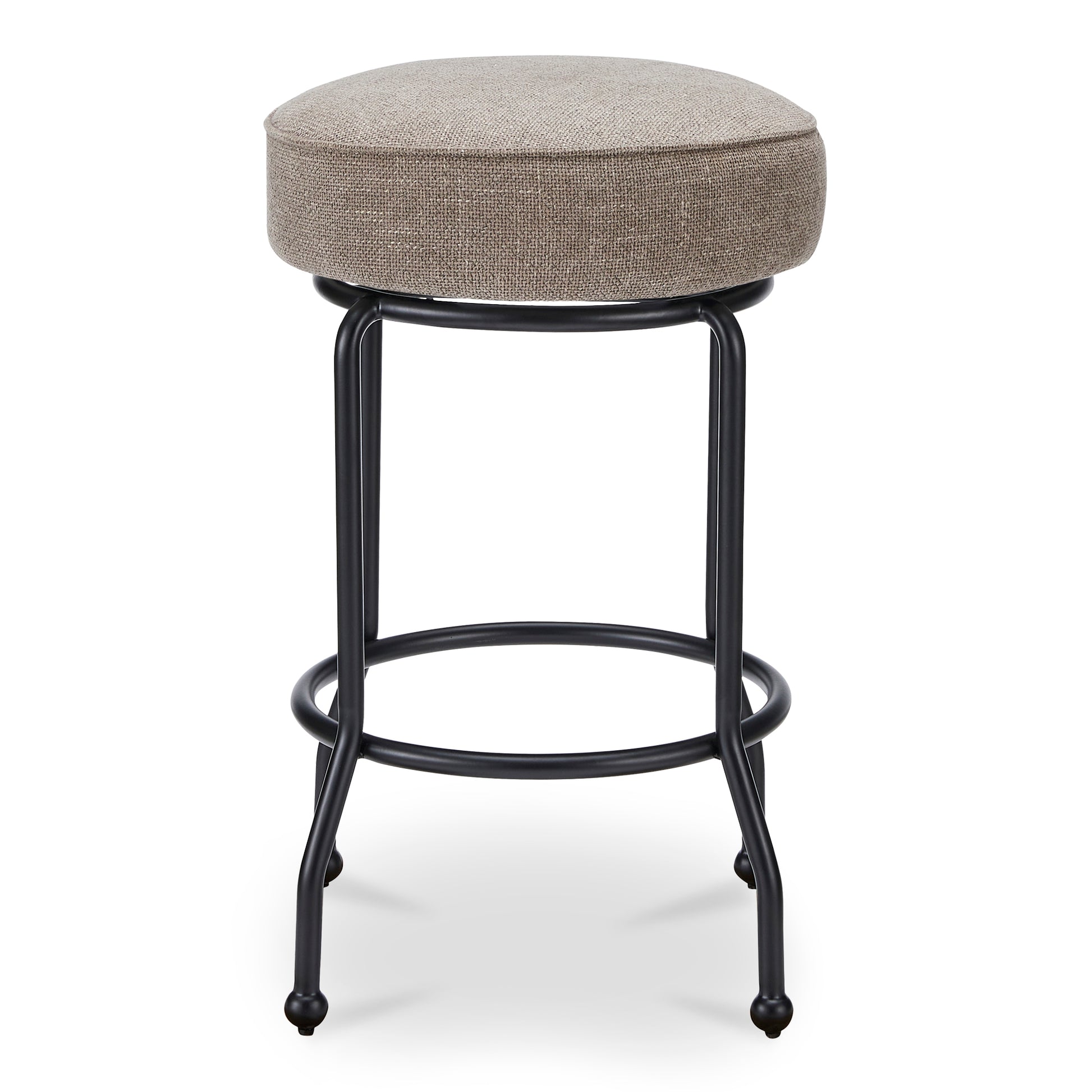 Kelsey Swivel Counter Stool Light Brown - Central Designs