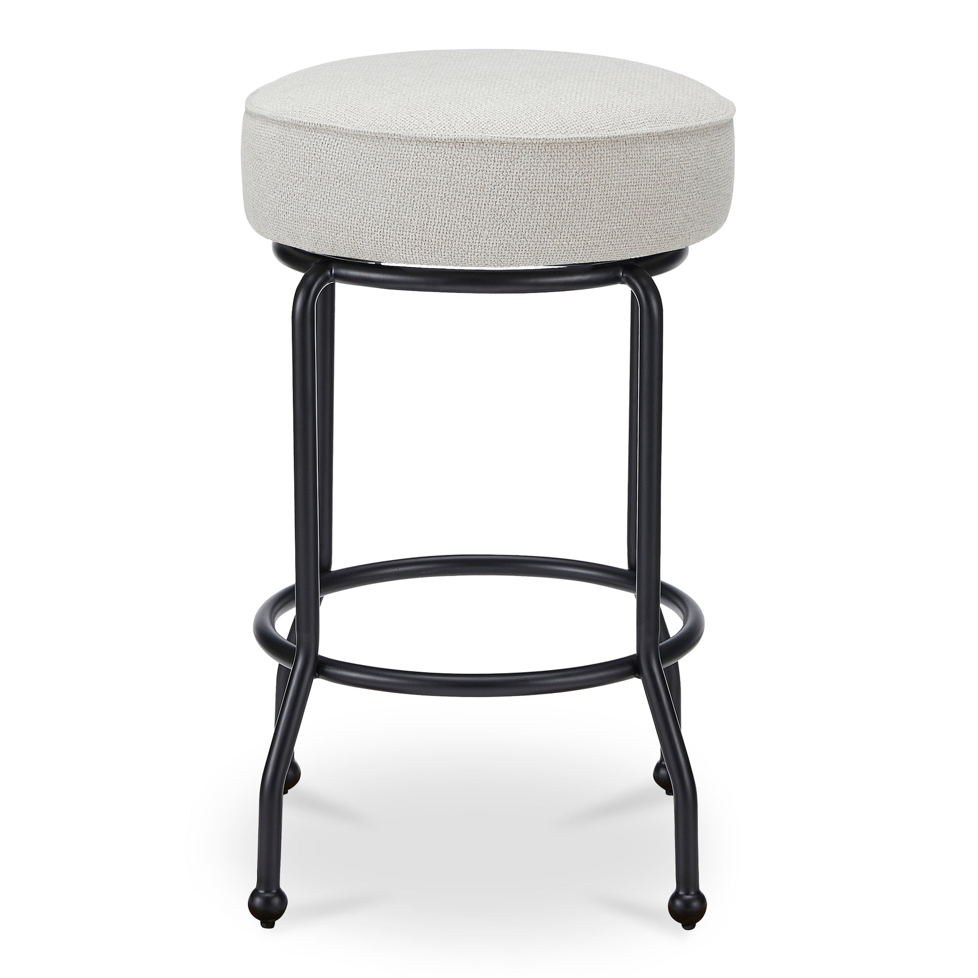 Kelsey Swivel Counter Stool Beige - Central Designs