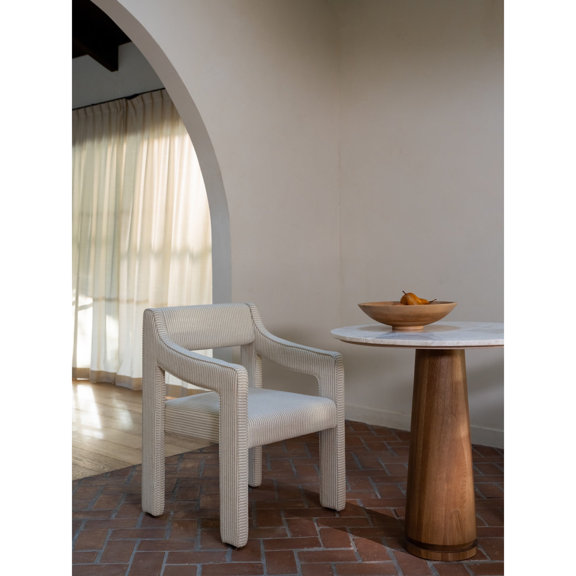 Elise Dining Chair Stripe - Central Designs
