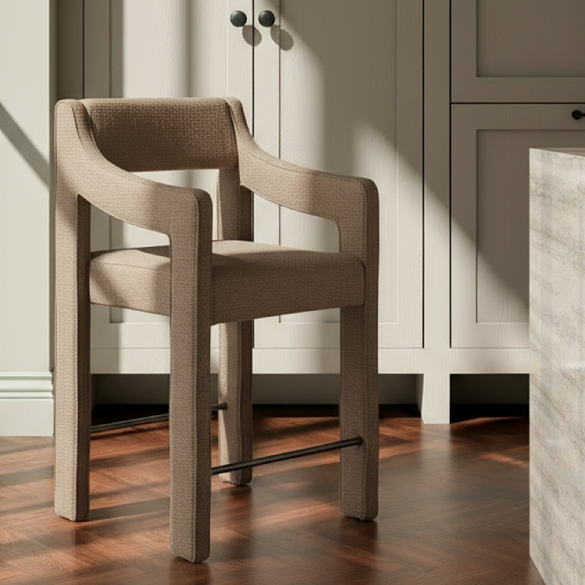 Elise Counter Stool Ochre - Central Designs