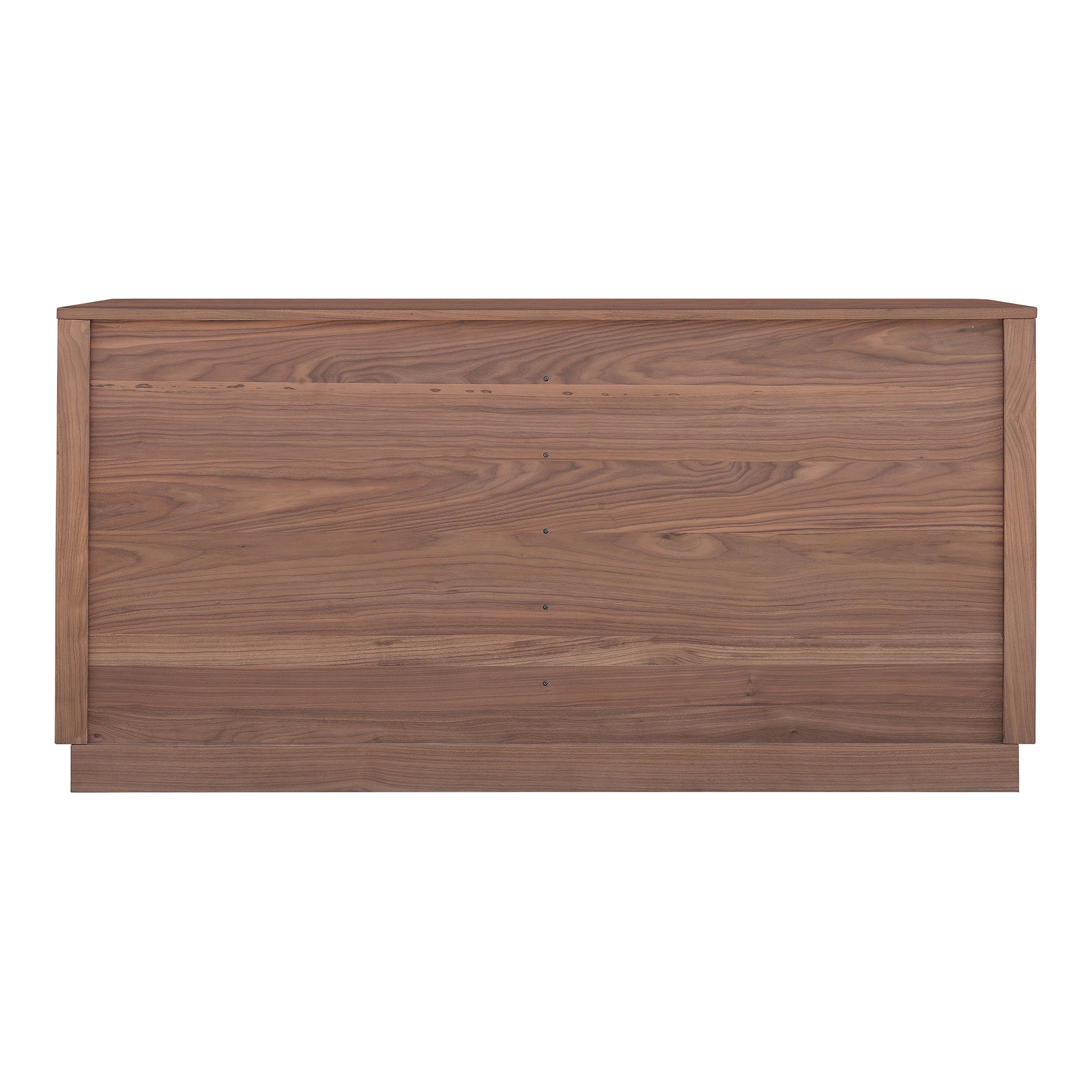 Round Off Dresser Walnut Brown - Central Designs