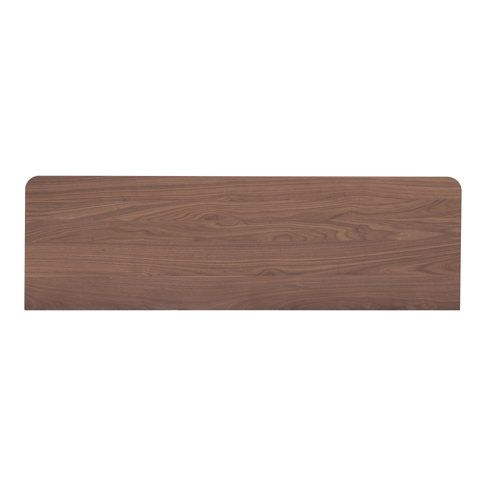 Round Off Dresser Walnut Brown - Central Designs