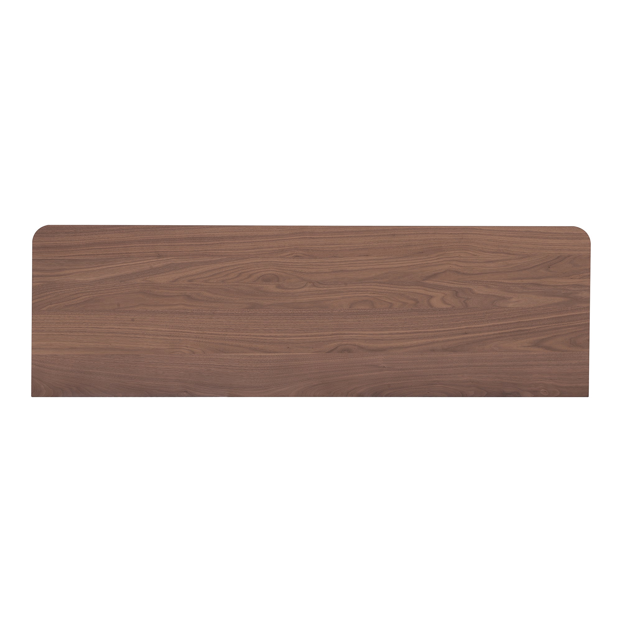 Round Off Dresser Walnut Brown - Central Designs