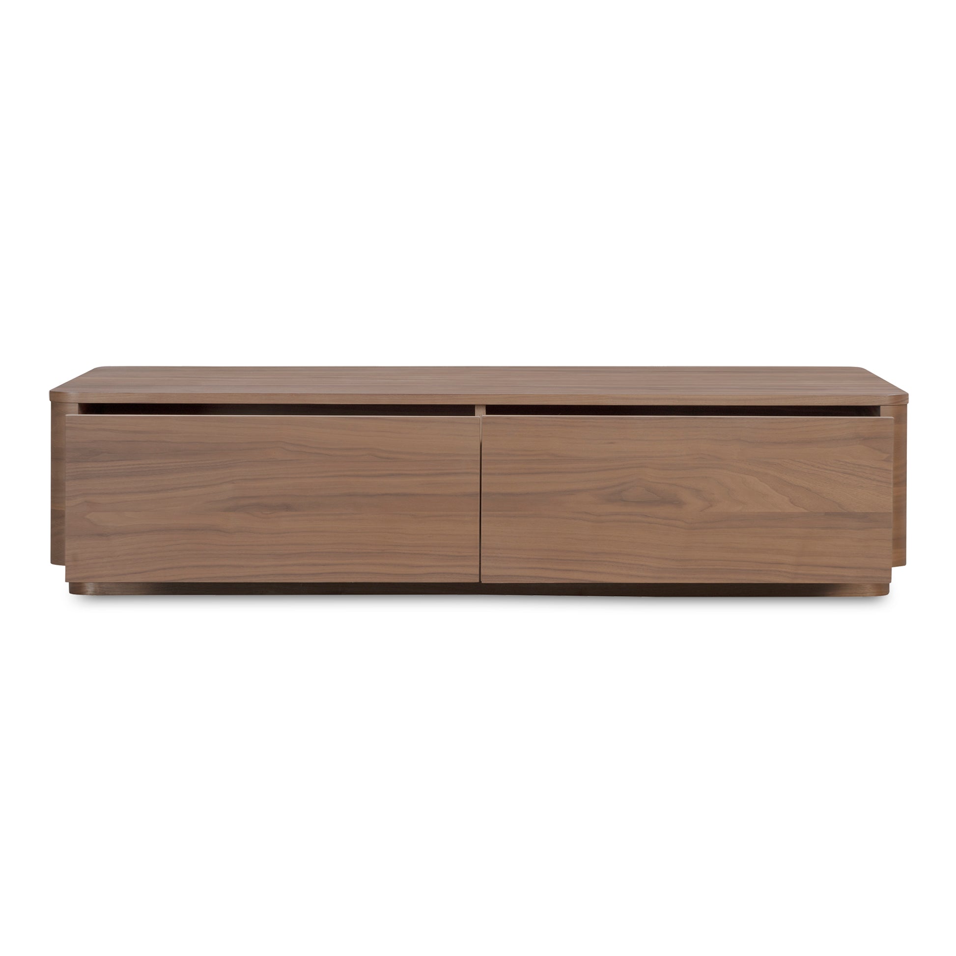 Round Off Coffee Table Walnut Brown - Central Designs