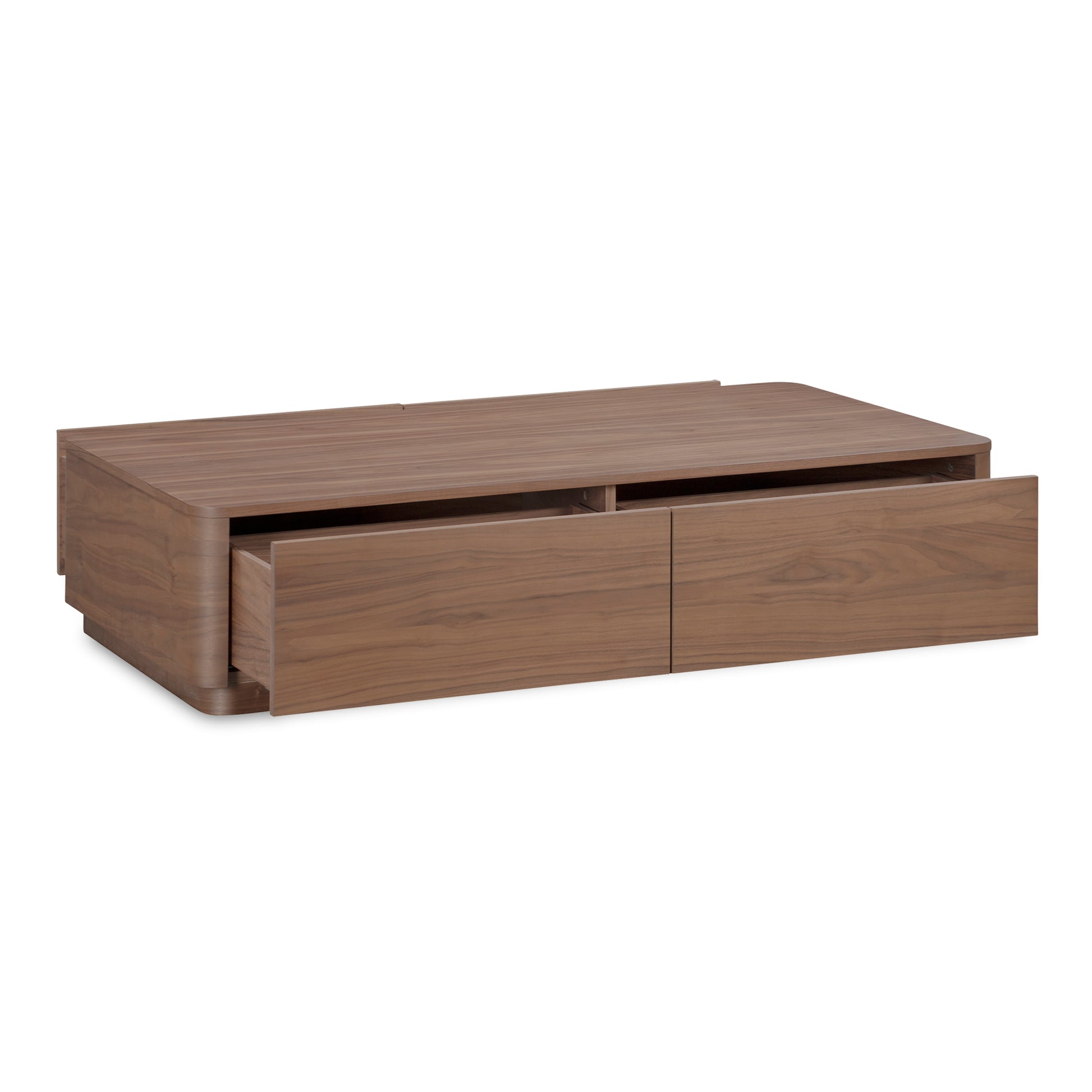 Round Off Coffee Table Walnut Brown - Central Designs