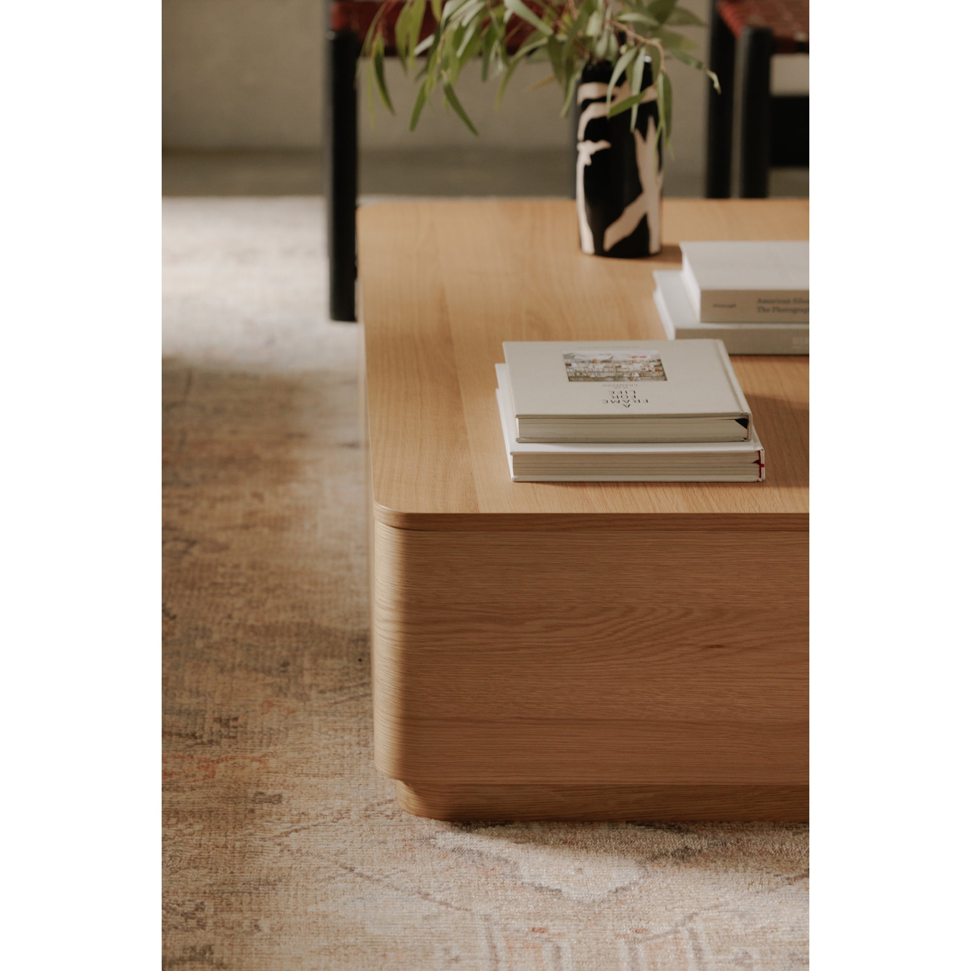 Round Off Coffee Table Natural Oak - Central Designs