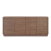 Round Off Sideboard Walnut Brown - Central Designs