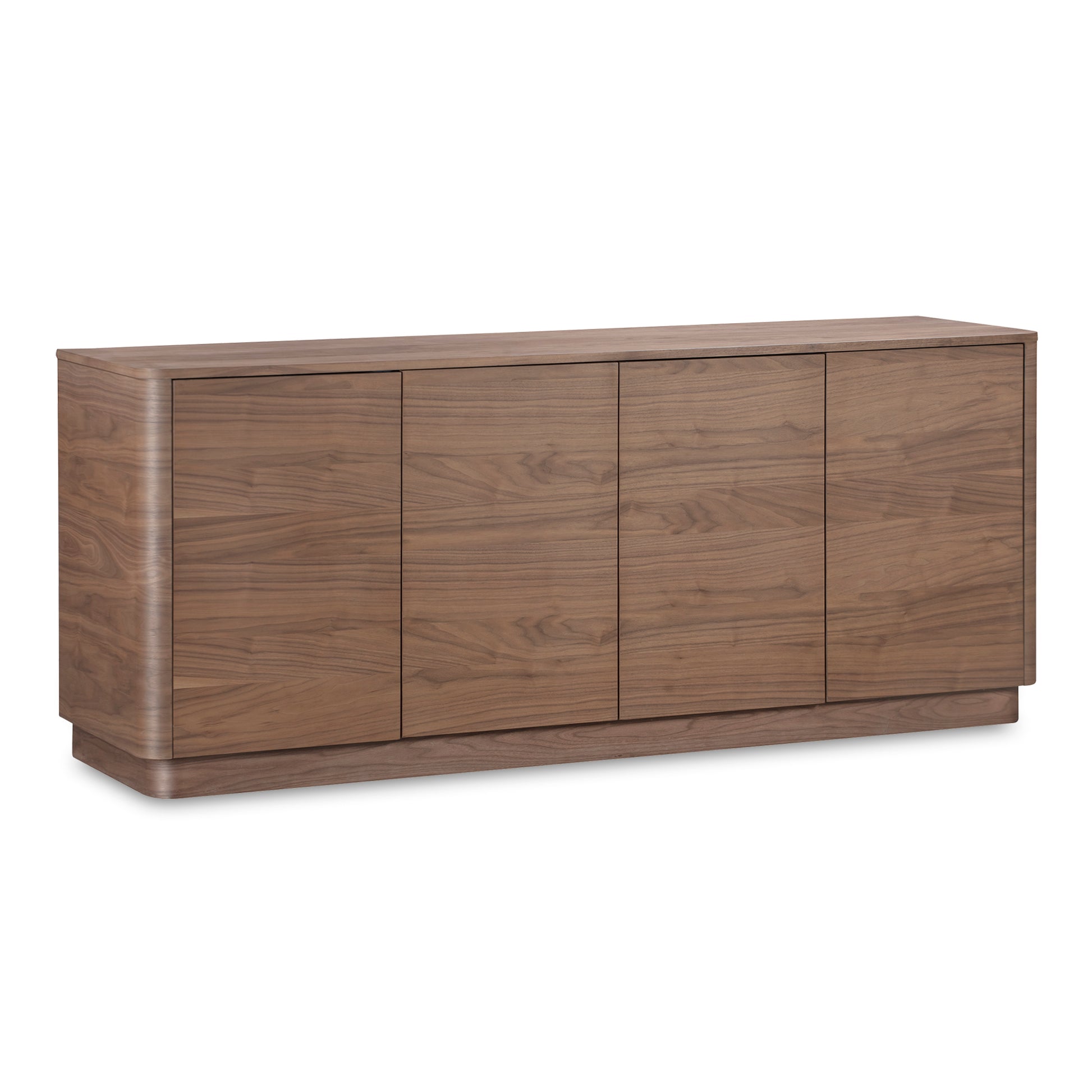 Round Off Sideboard Walnut Brown - Central Designs