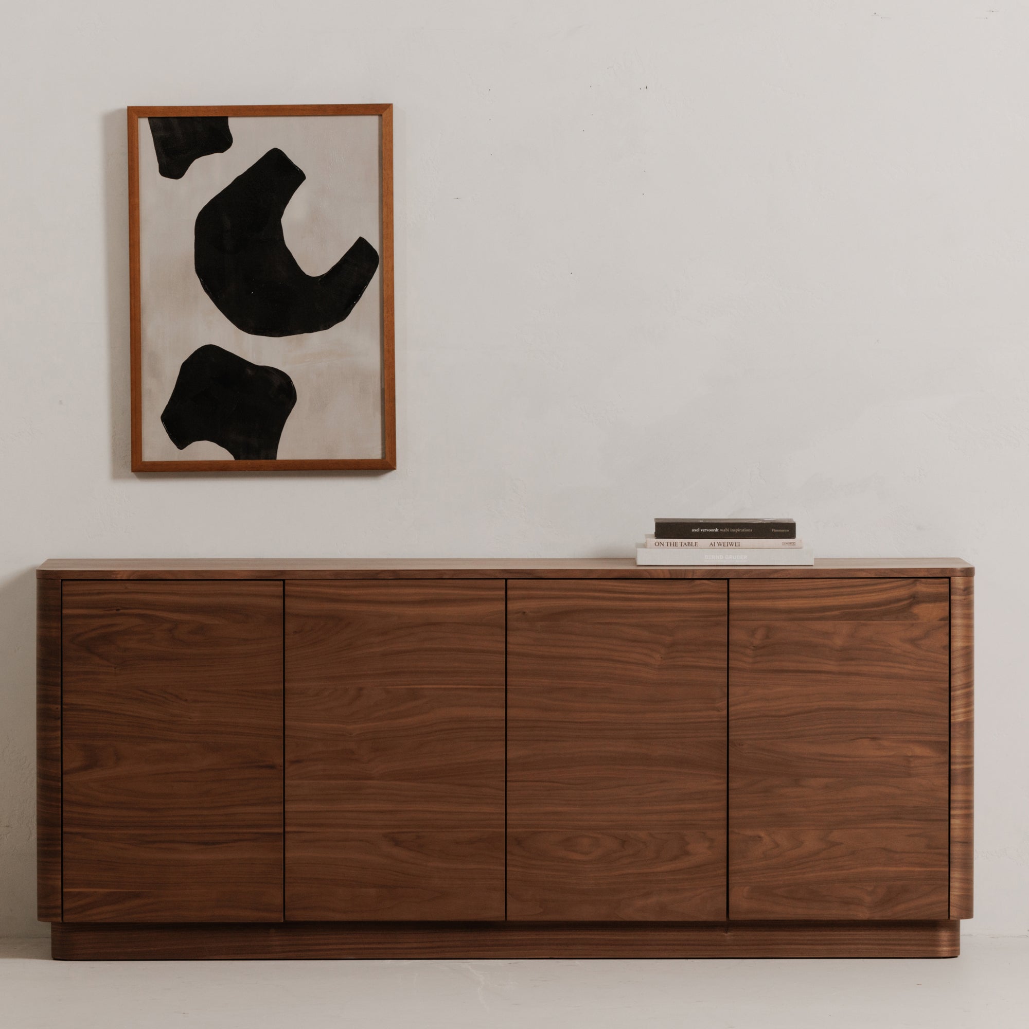 Round Off Sideboard Walnut Brown - Central Designs