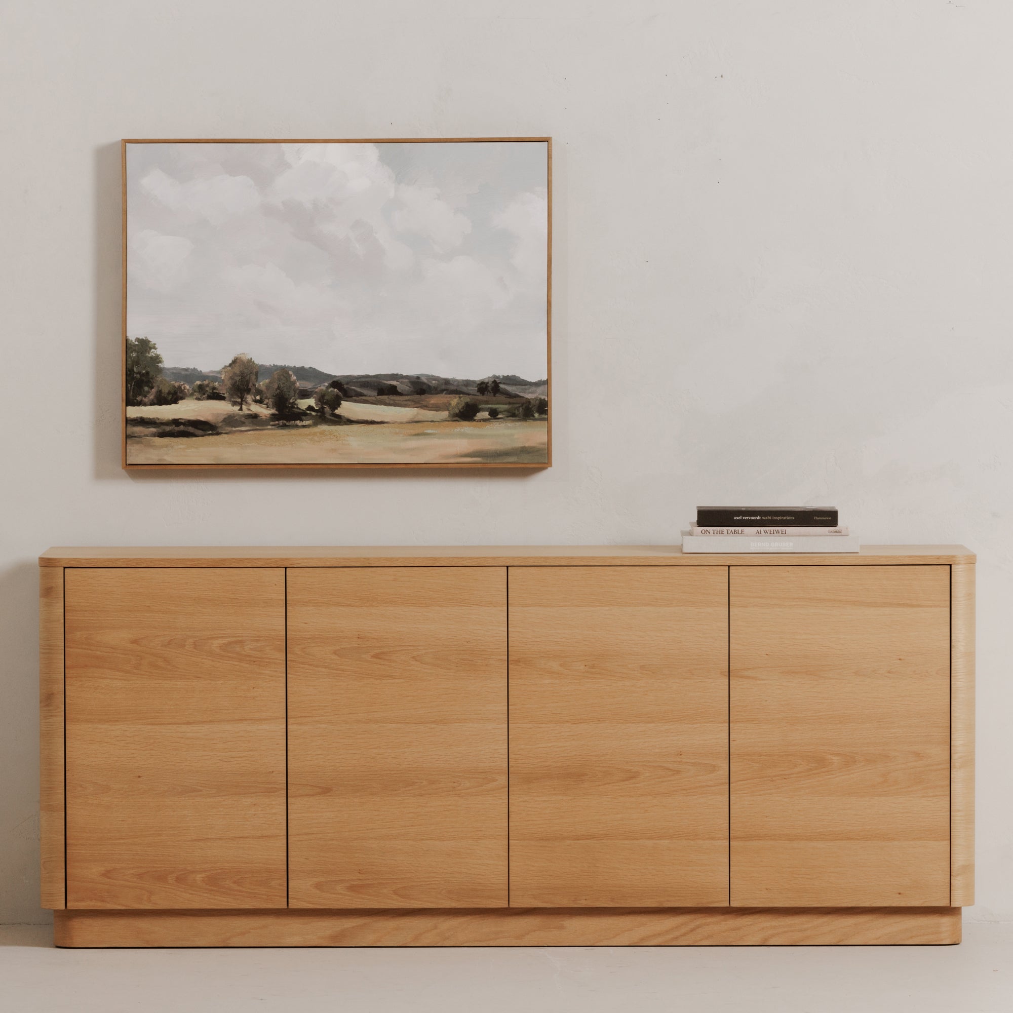 Round Off Sideboard Natural Oak - Central Designs