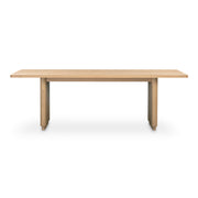Round Off Small Dining Table Natural Oak
