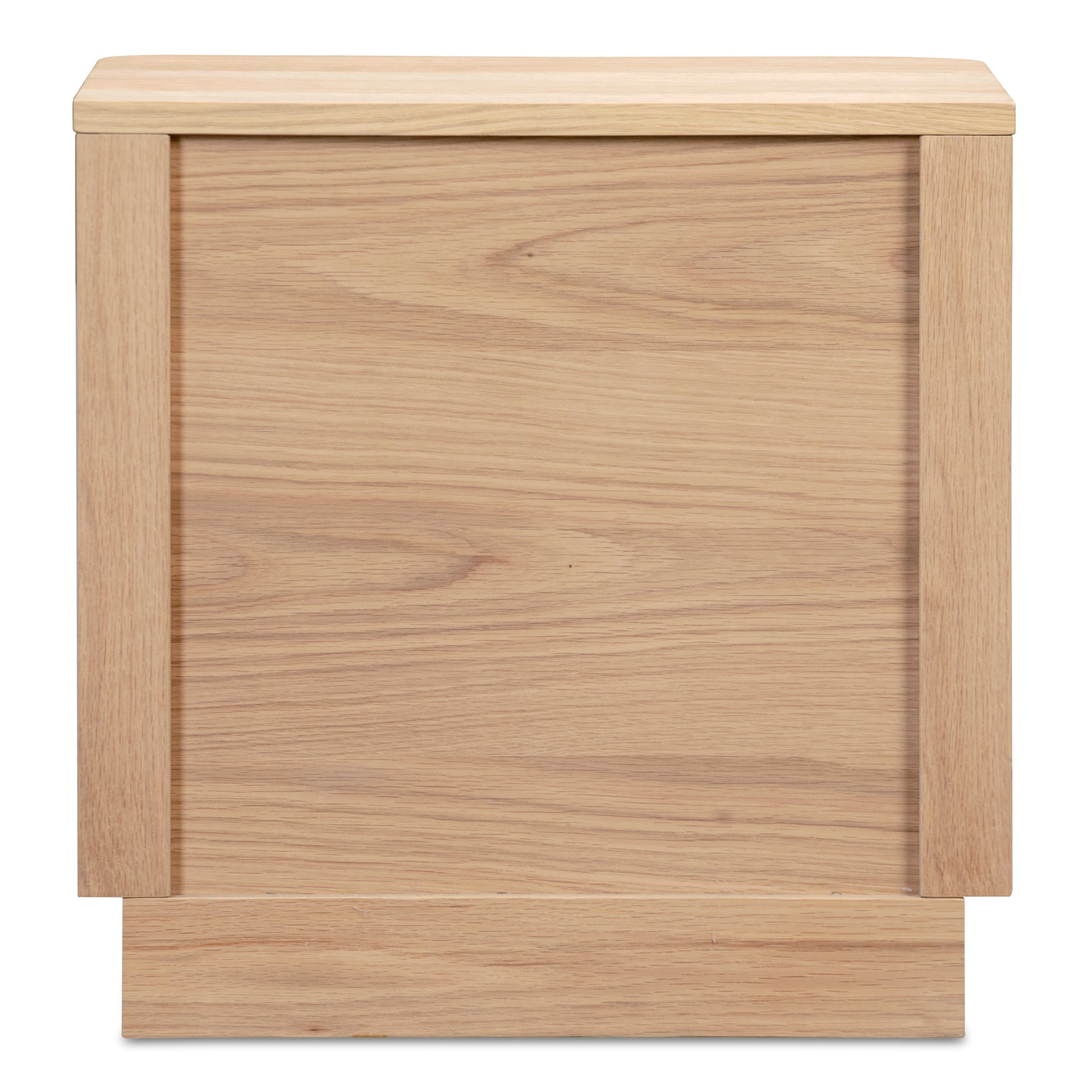 Round Off Tall Nightstand Natural Oak - Central Designs