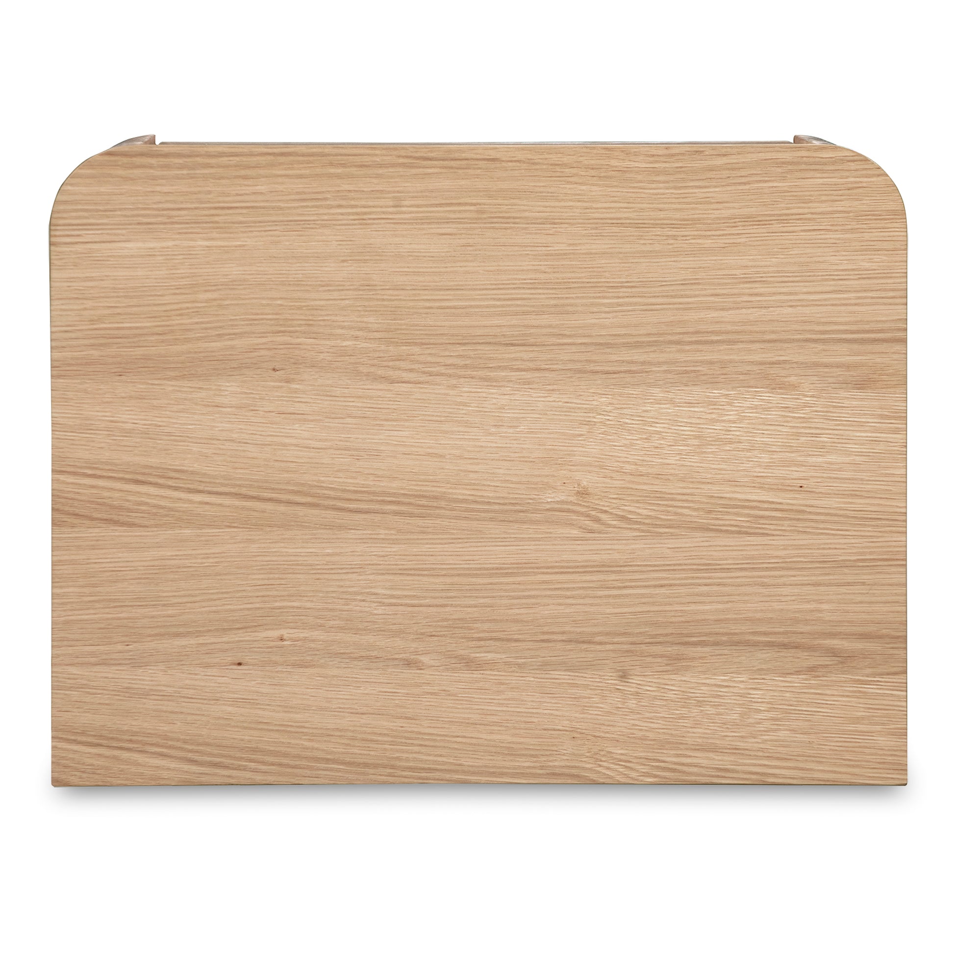 Round Off Tall Nightstand Natural Oak - Central Designs