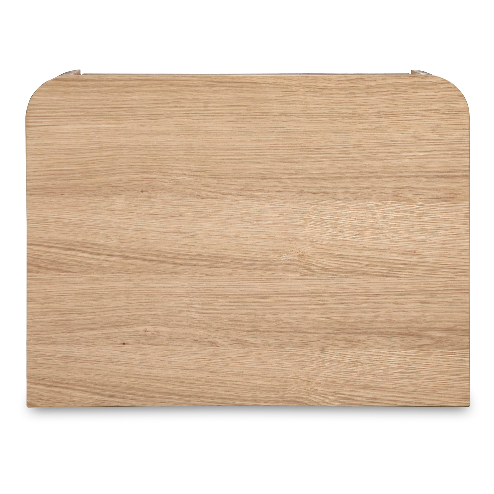 Round Off Tall Nightstand Natural Oak - Central Designs
