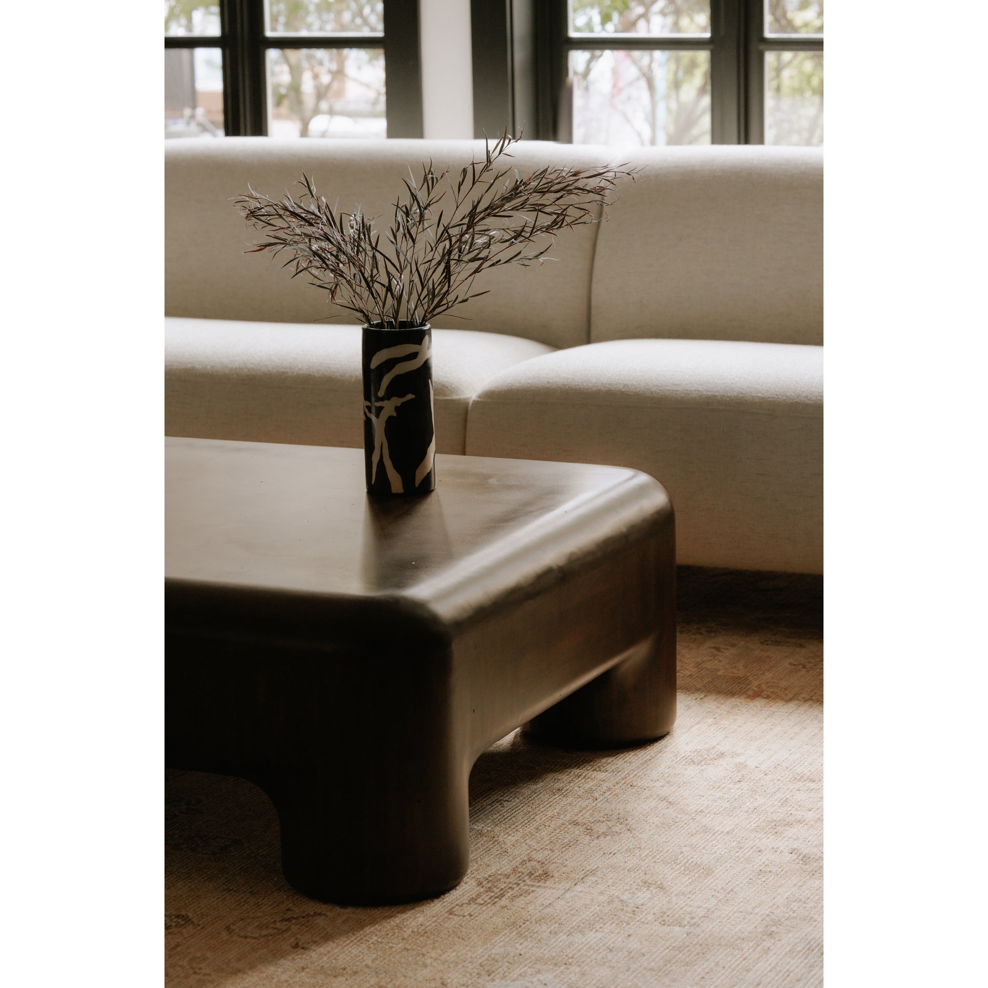 Rowan Coffee Table Dark Brown - Central Designs