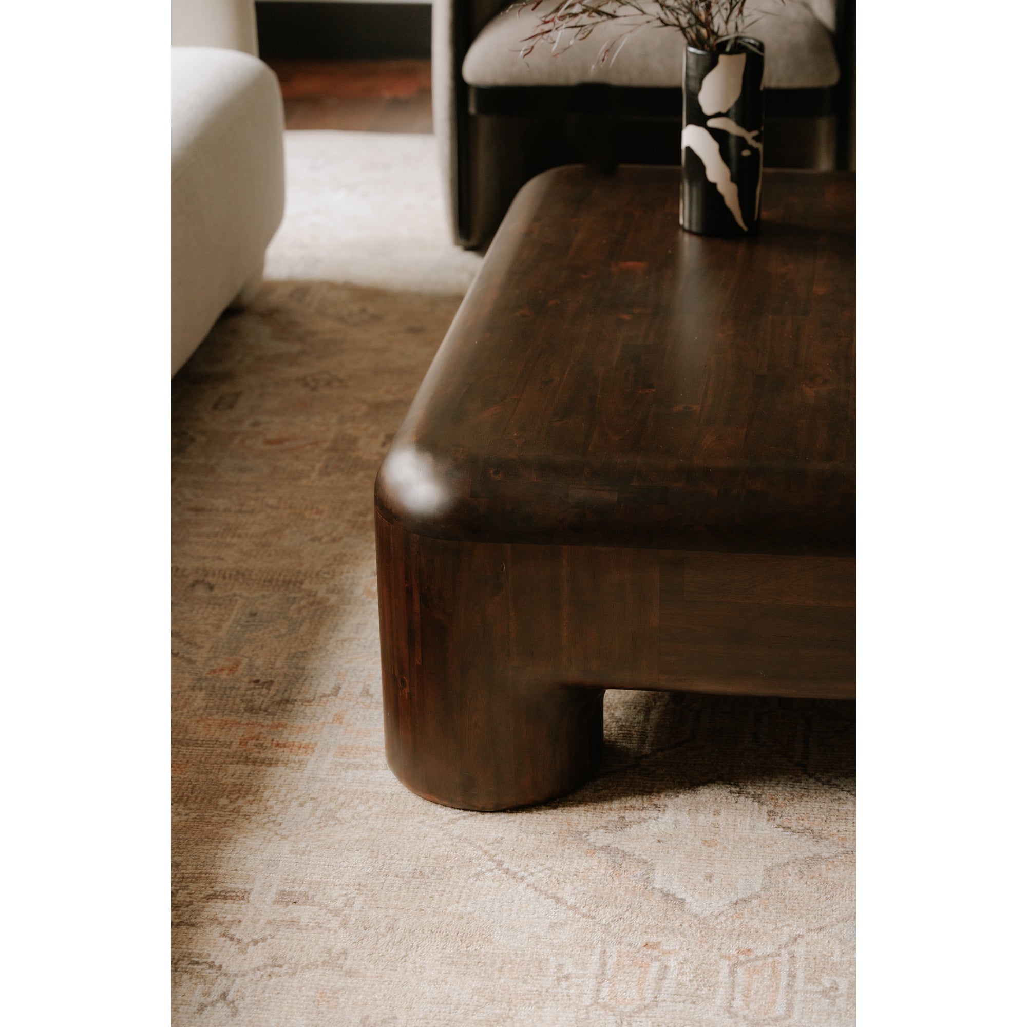 Rowan Coffee Table Dark Brown - Central Designs